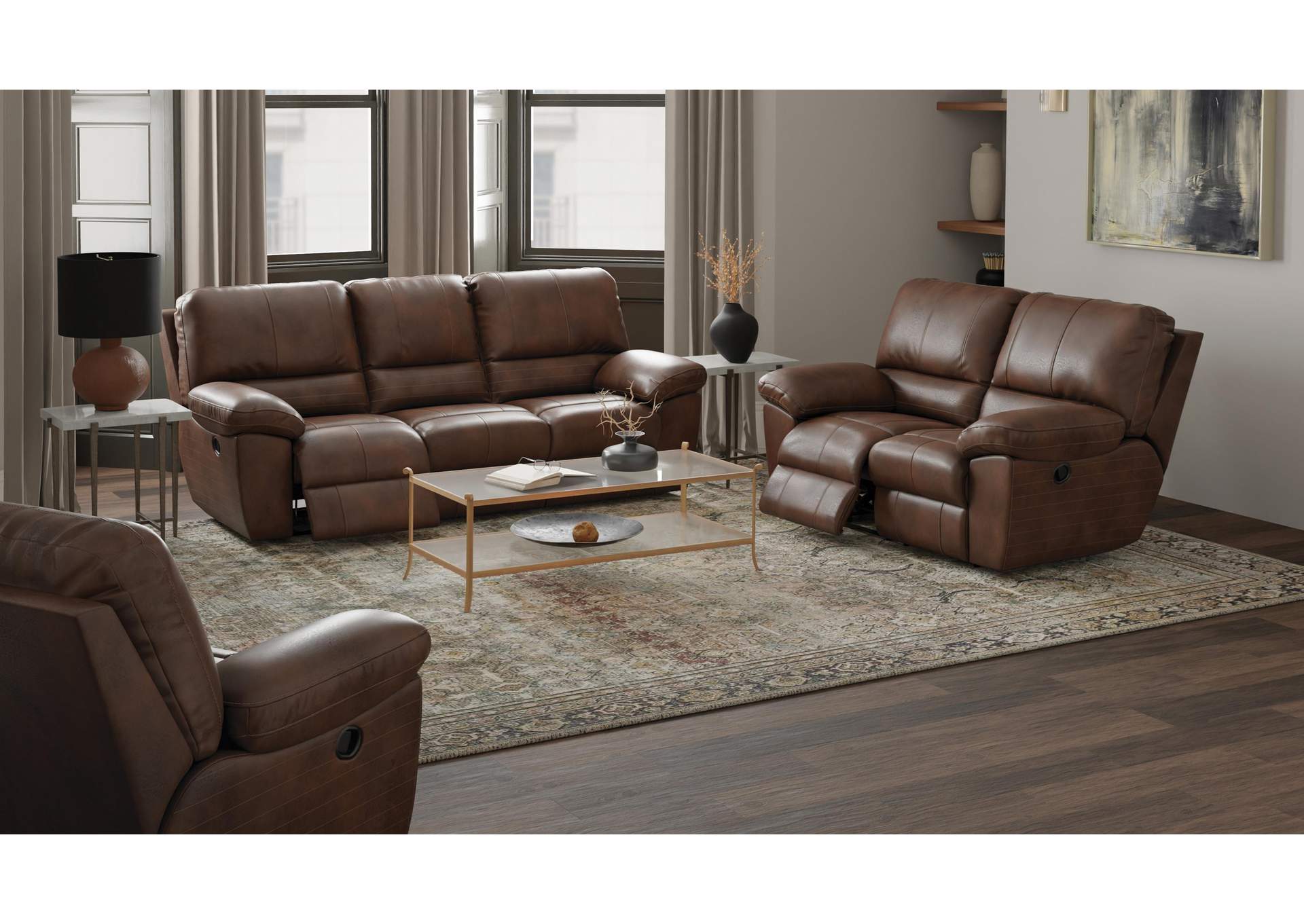 Stetson Lay Flat Reclining Sofa image 1
