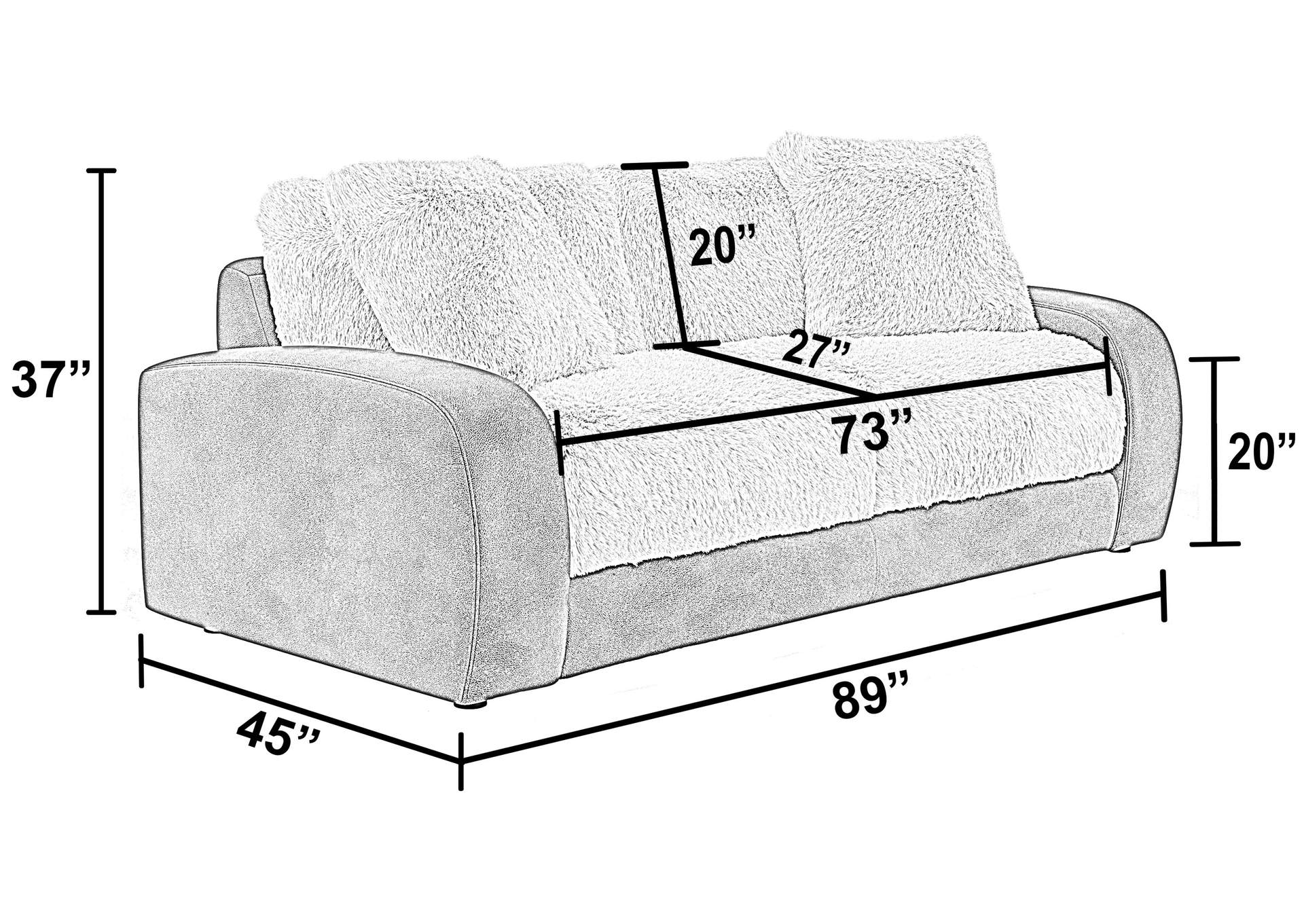 Snowball Sofa image 8
