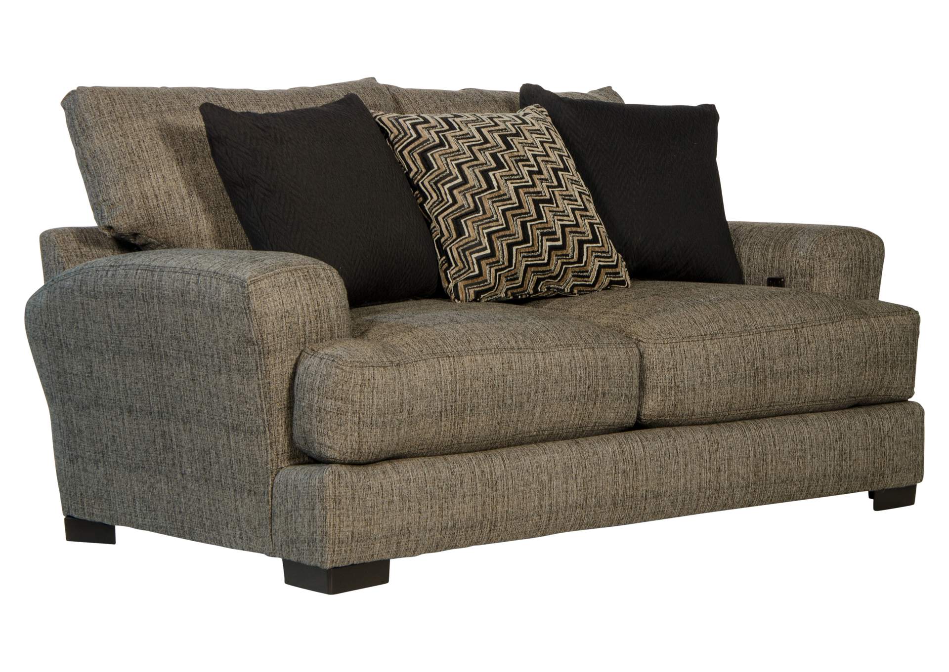 Ava Sectional Loveseat with Usb Port image 1