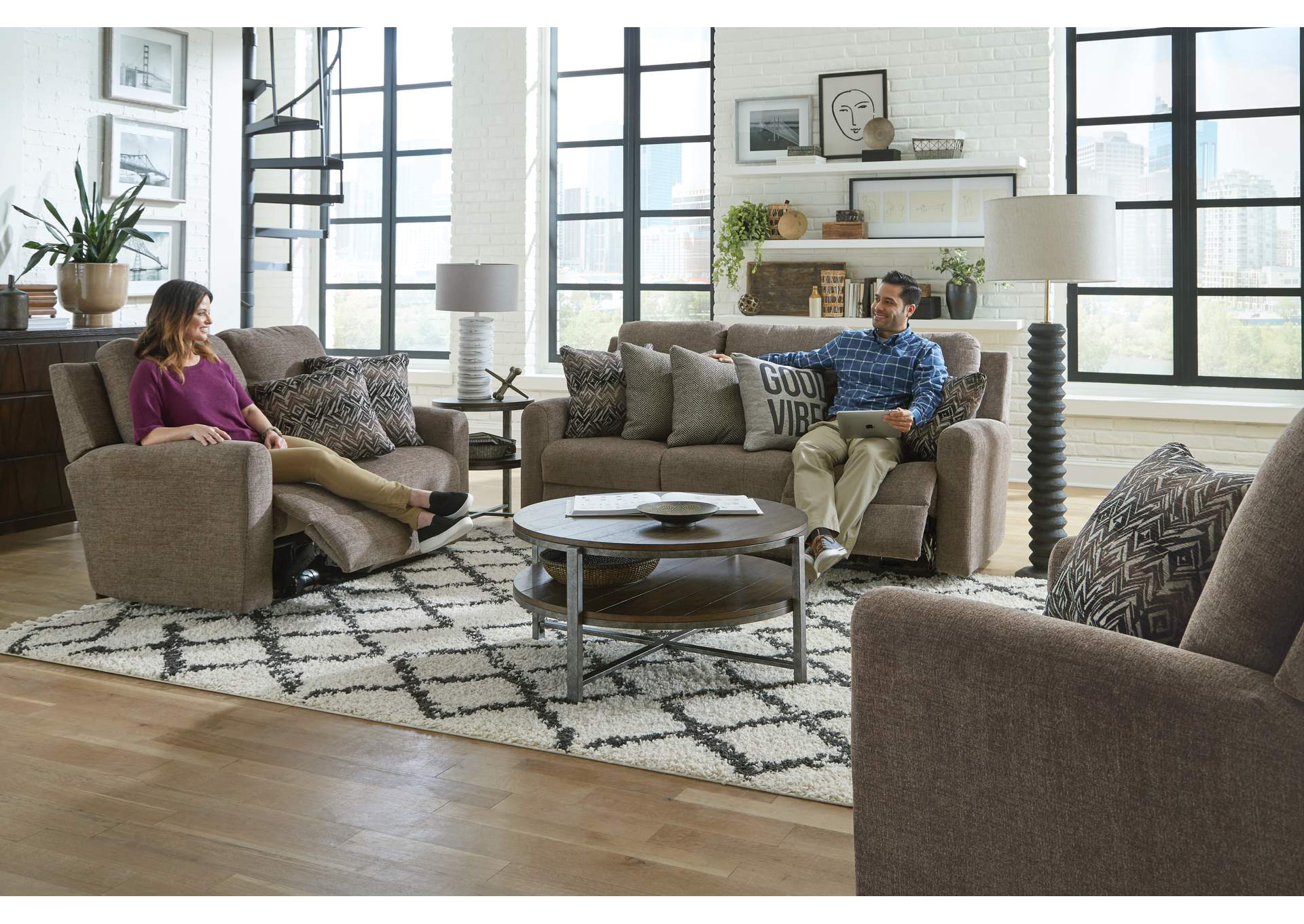 Calvin Power Wall Hugger Recliner image 3