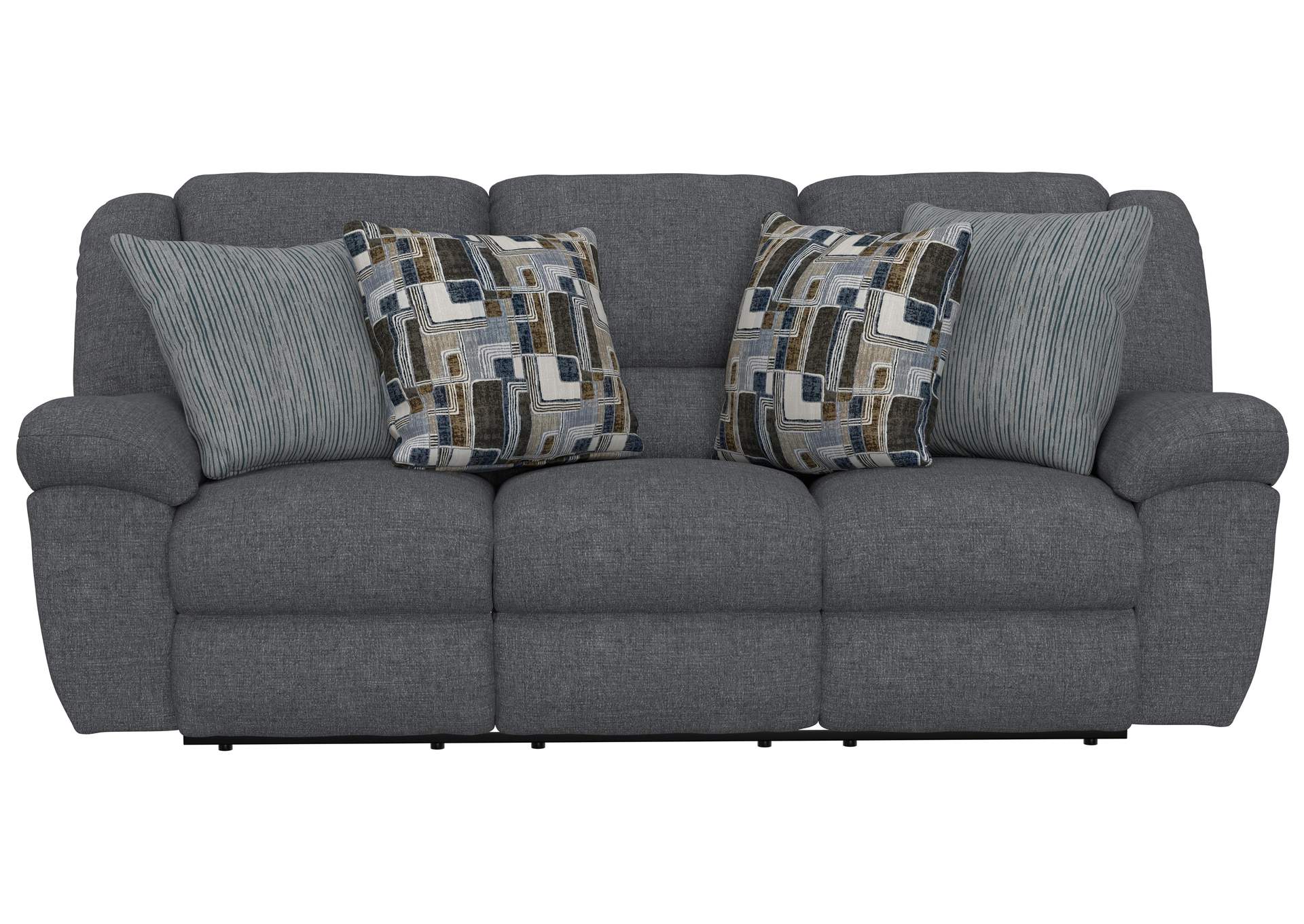 Trifecta Sofa with 3 Recliners and Drop Down Table image 14