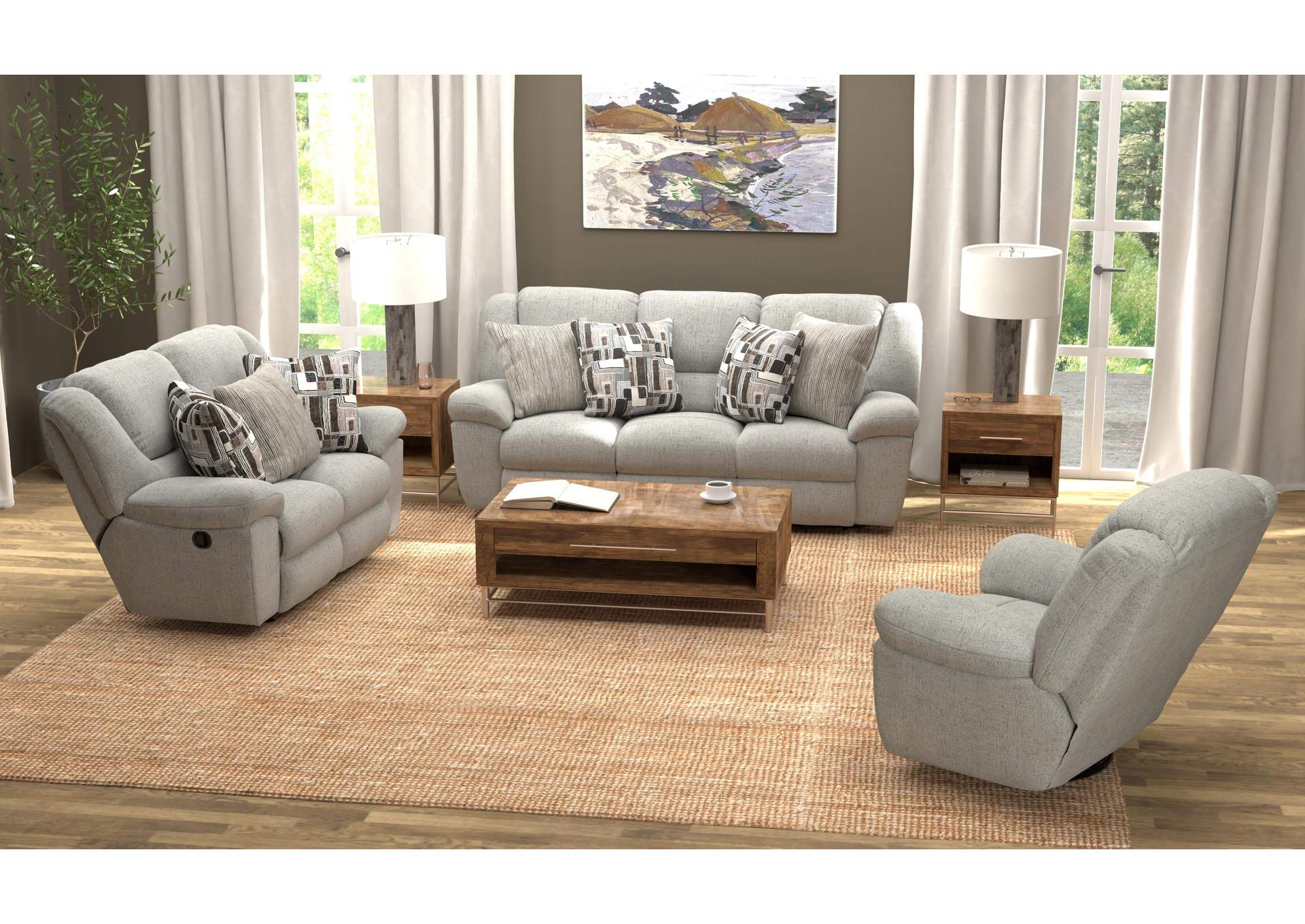 Trifecta Rocking Reclining Loveseat image 3