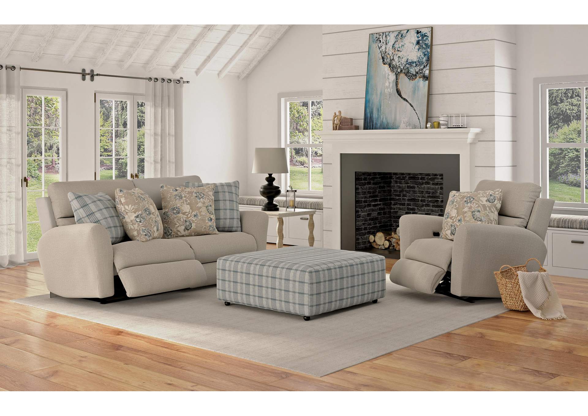 Chappy Power Lay Flat Reclining Sofa image 3