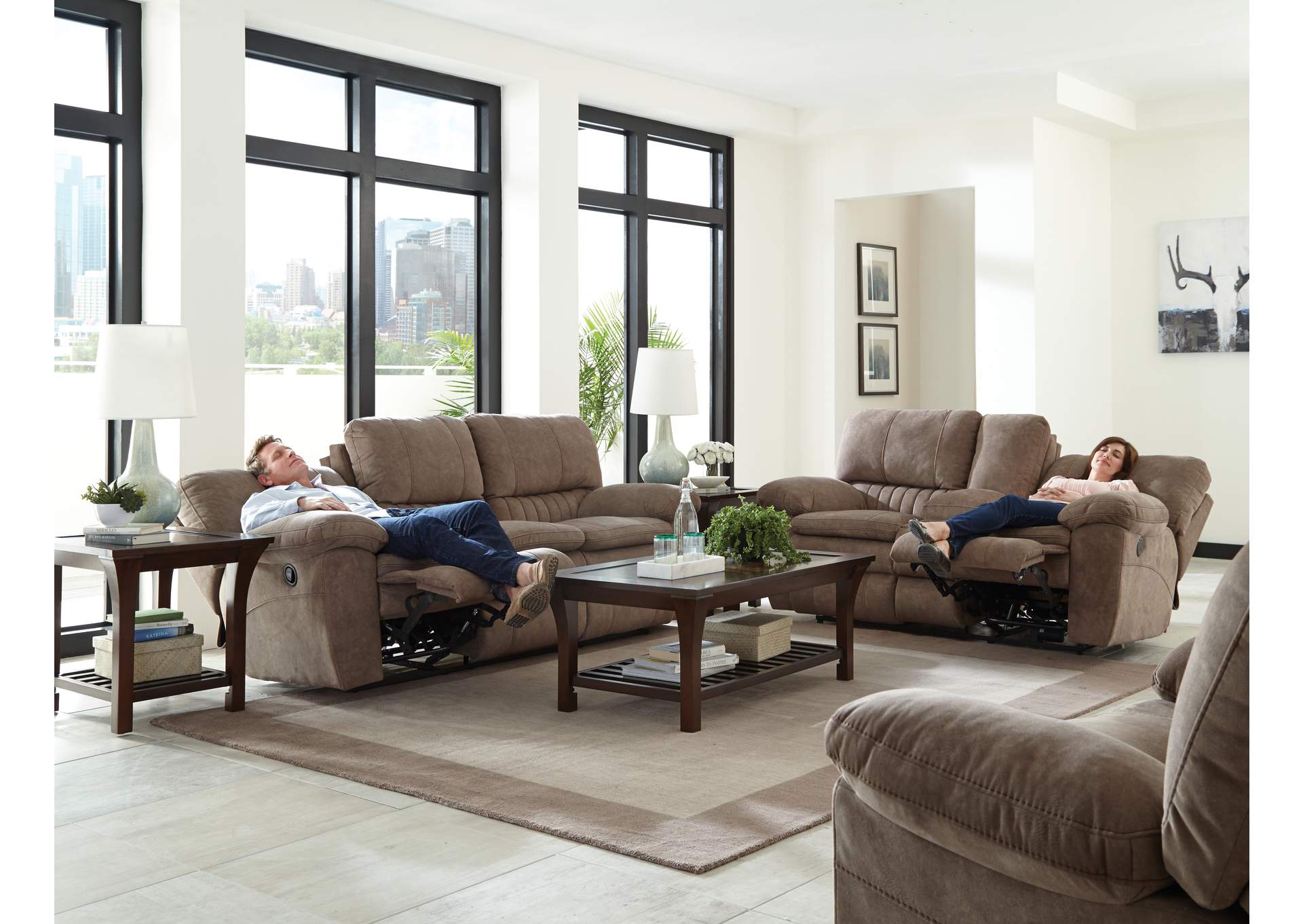 Reyes Lay Flat Reclining Sofa