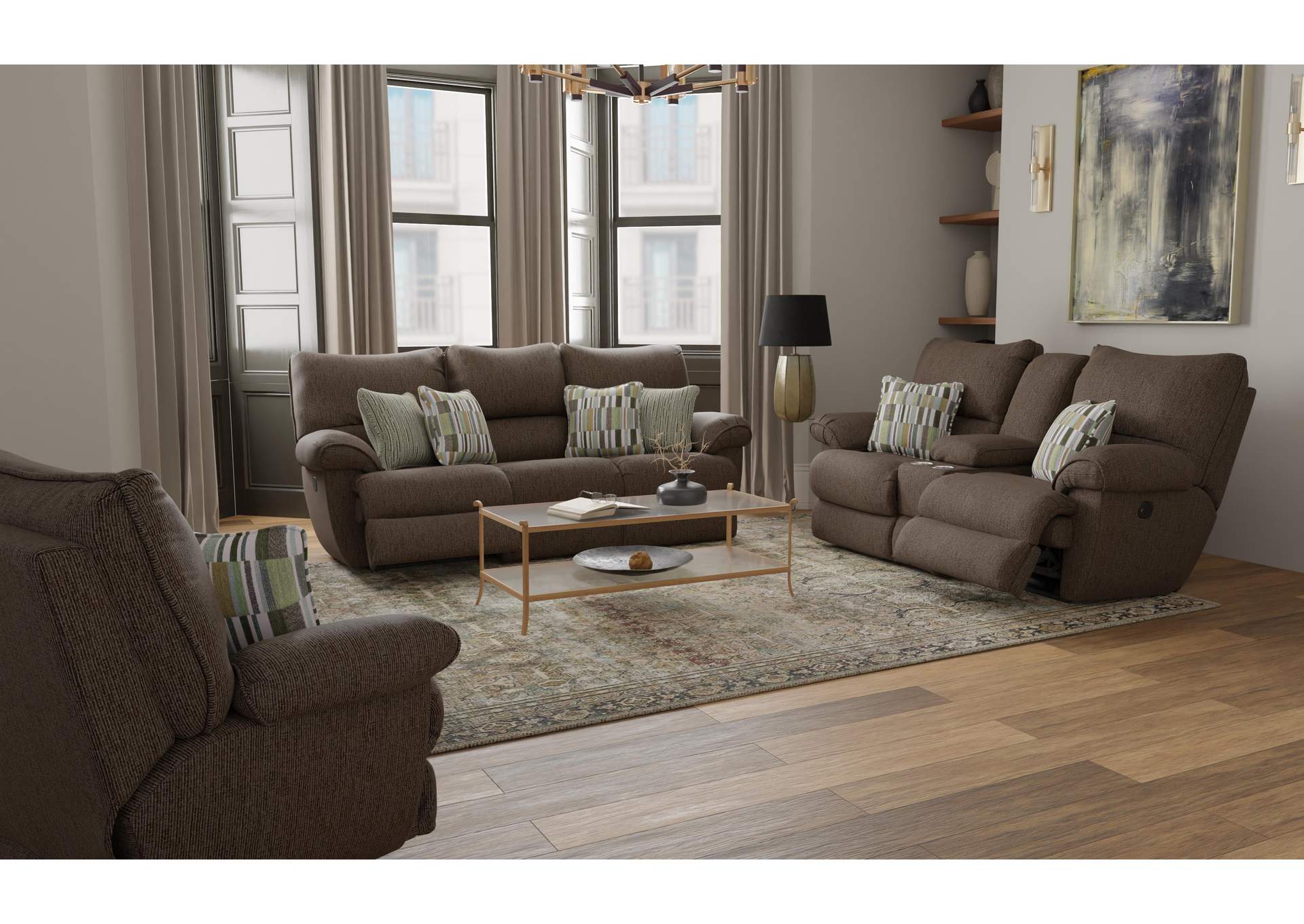 Lenny Power Lay Flat Reclining Sofa image 3