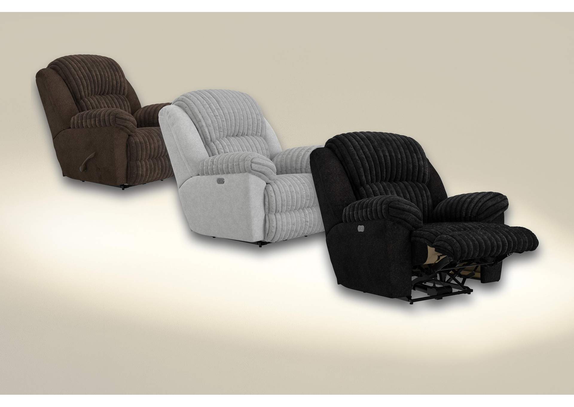 Shaggy Rocker Recliner image 1