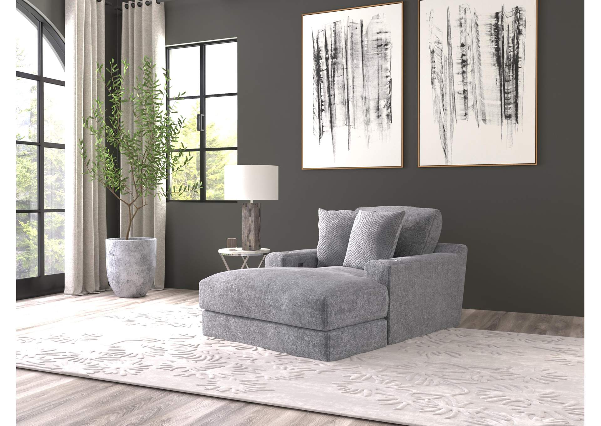 Cozy Chaise with USB image 3