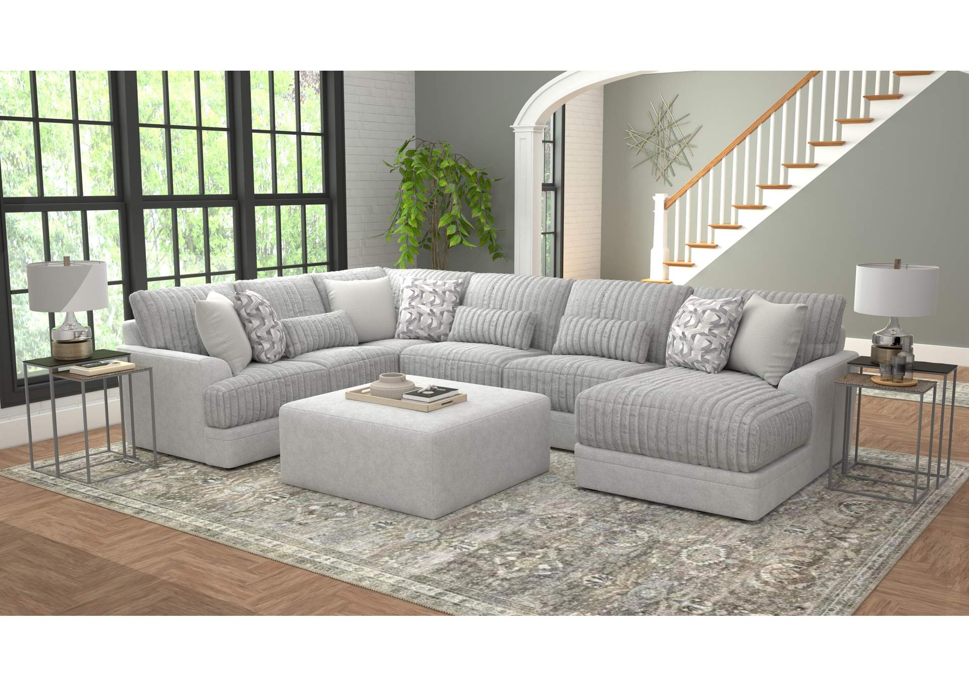 Titan Cocktail Ottoman image 1