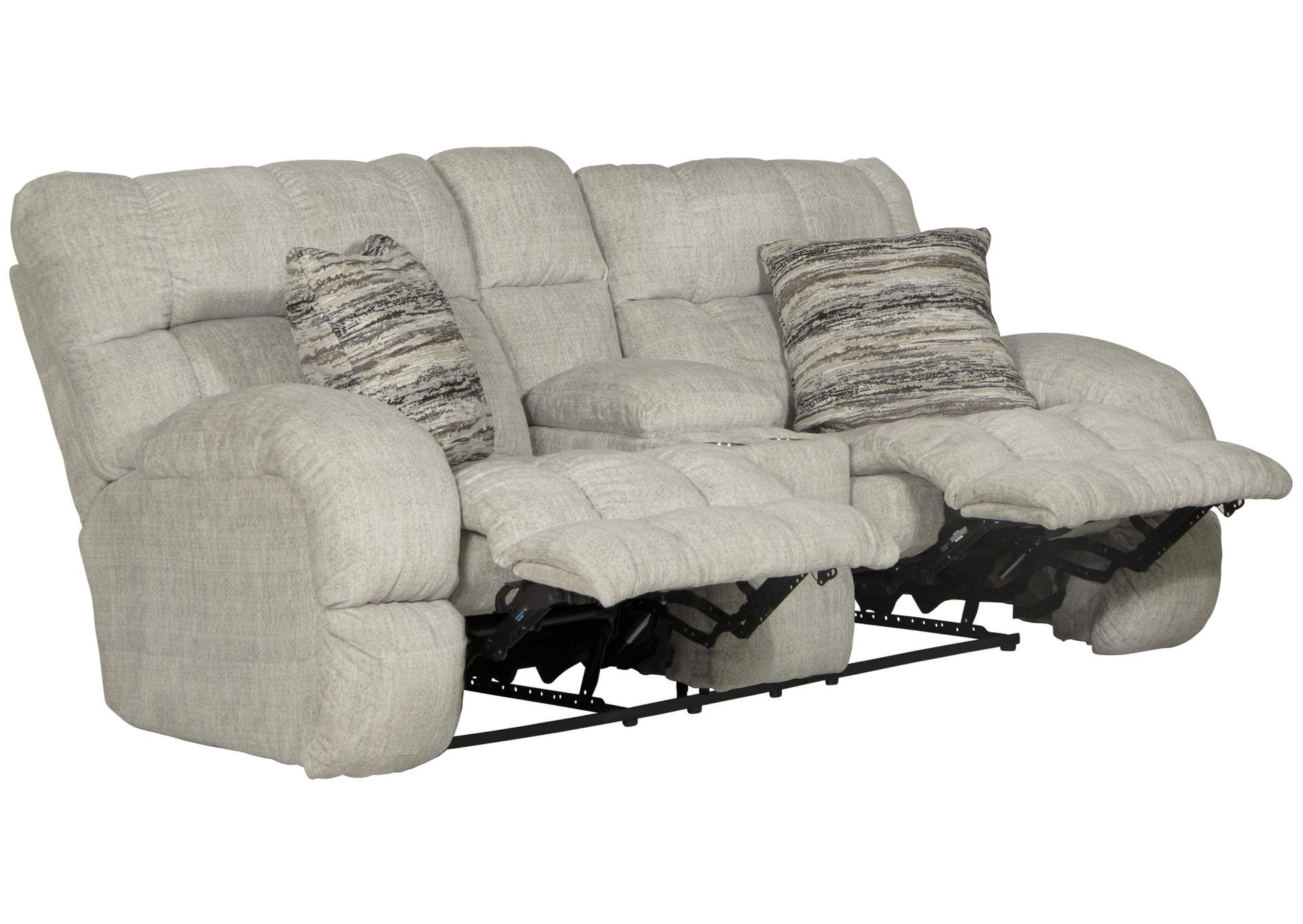 Ashland Lay Flat Recliner Console Loveseat image 6
