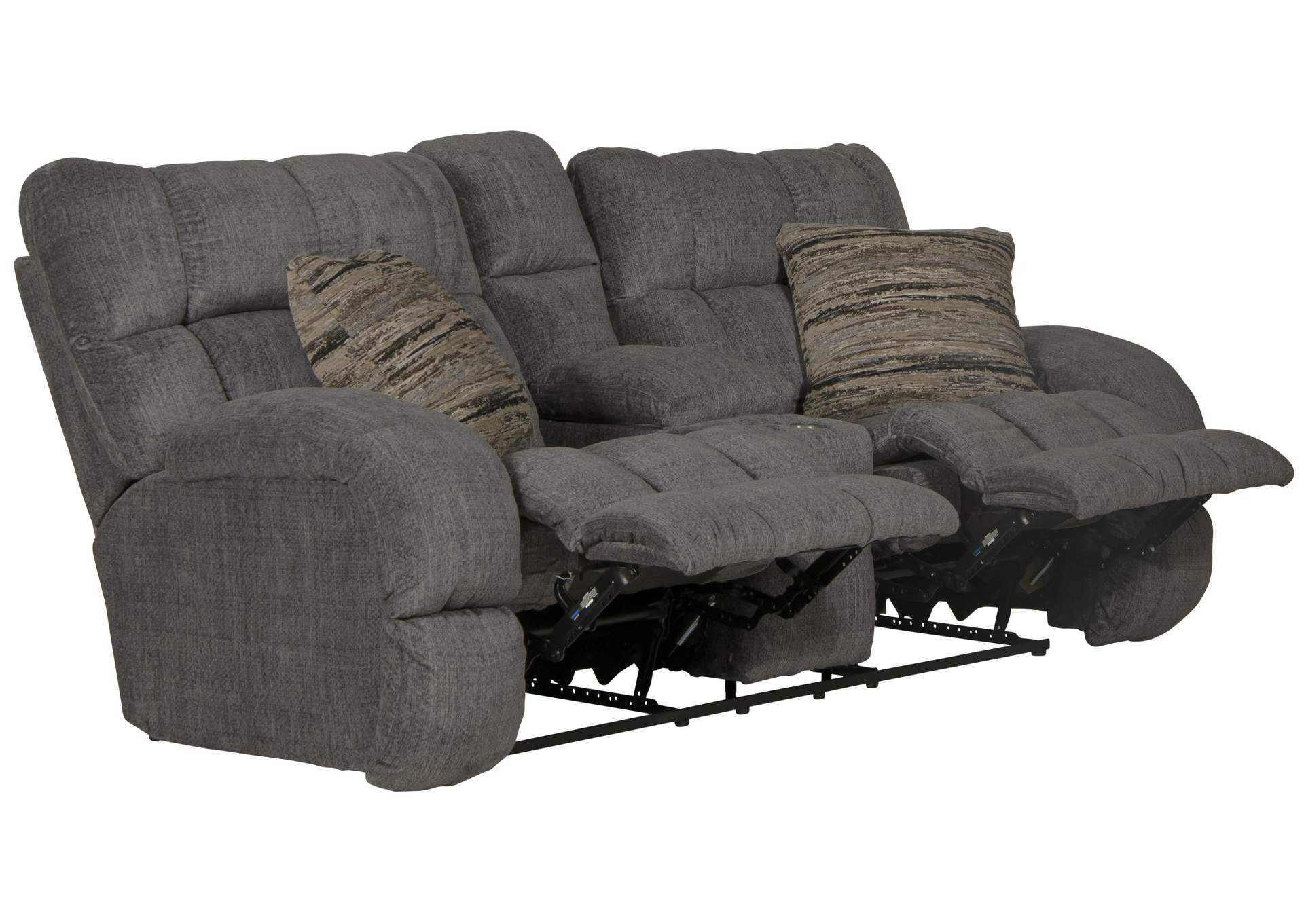 Ashland Lay Flat Recliner Console Loveseat image 4