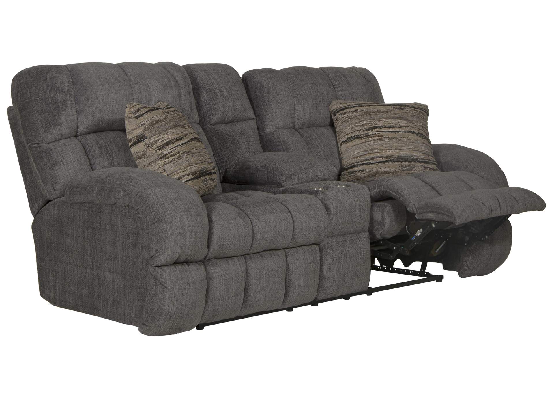 Ashland Lay Flat Recliner Console Loveseat image 10