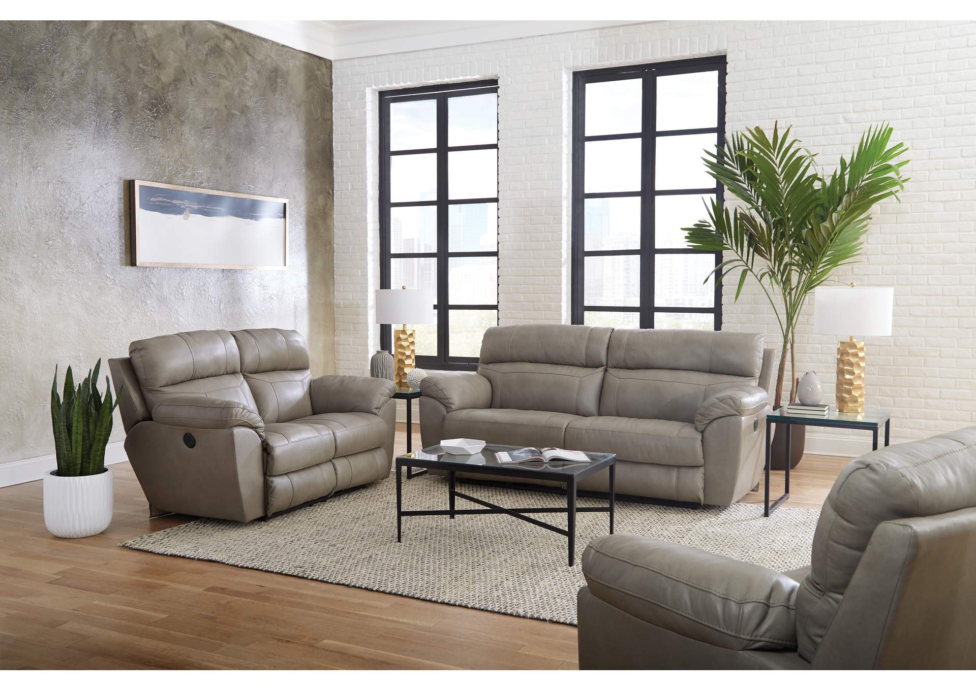 Costa Lay Flat Reclining Loveseat image 5