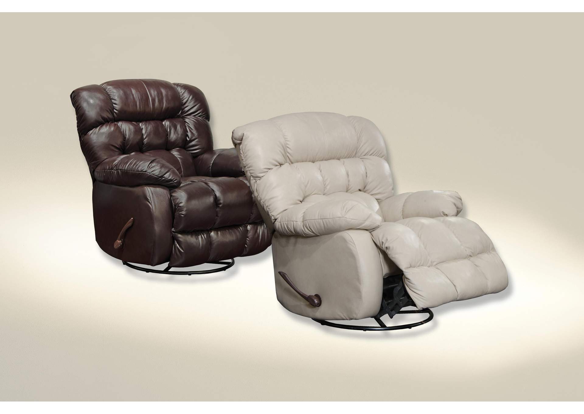 Pendleton Chaise Swivel Glider Recliner image 1