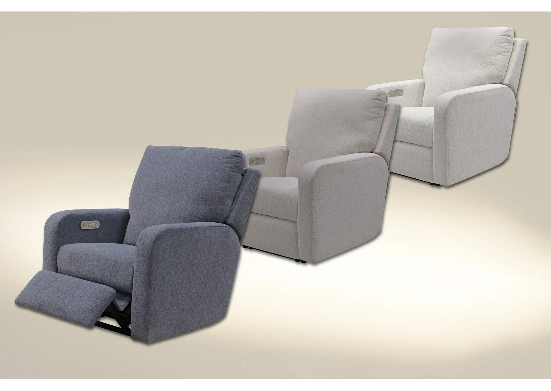 Lullaby Power Headrest Power Auto - Glide Recliner image 1