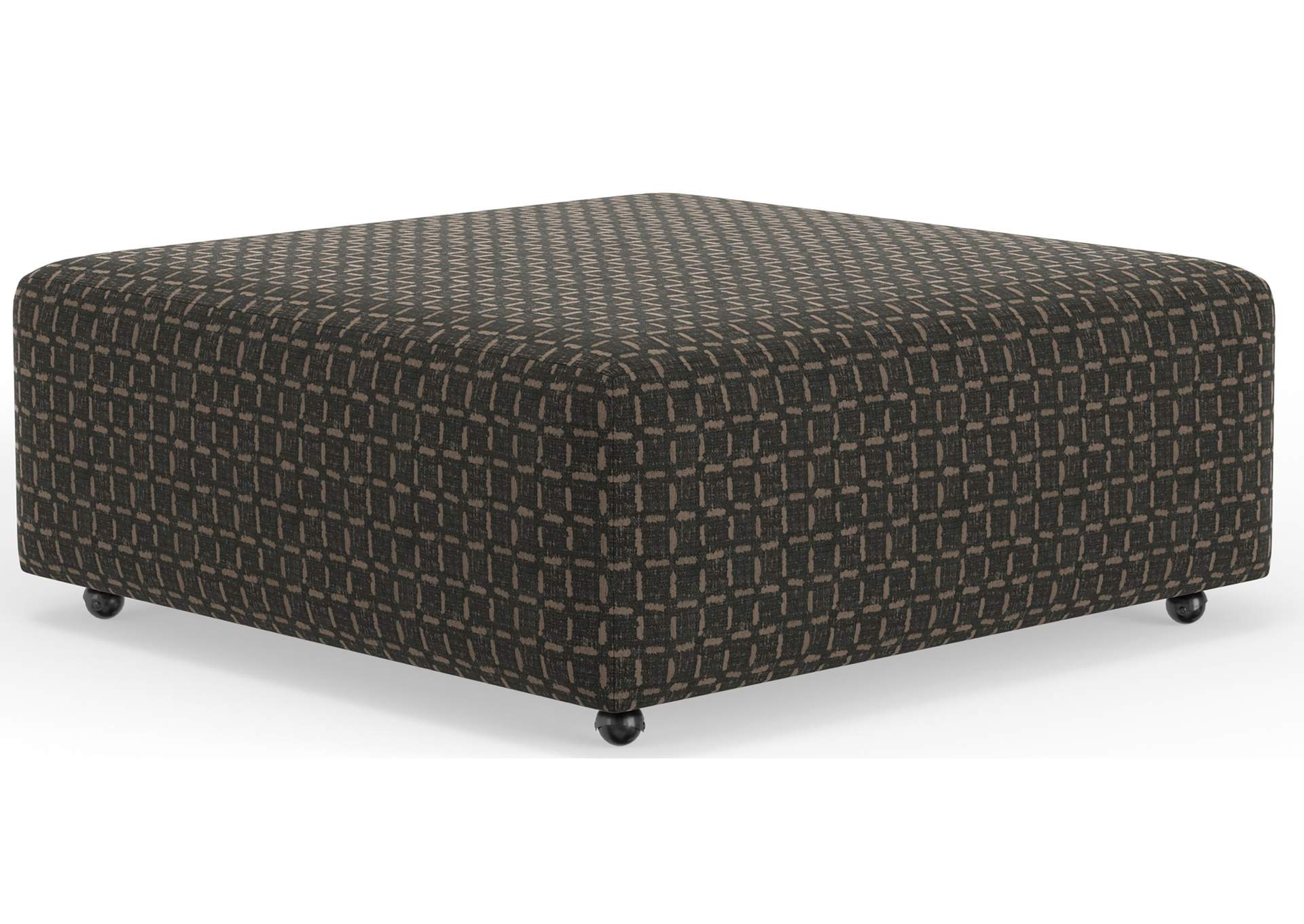 Royster Castered Cocktail Ottoman image 3