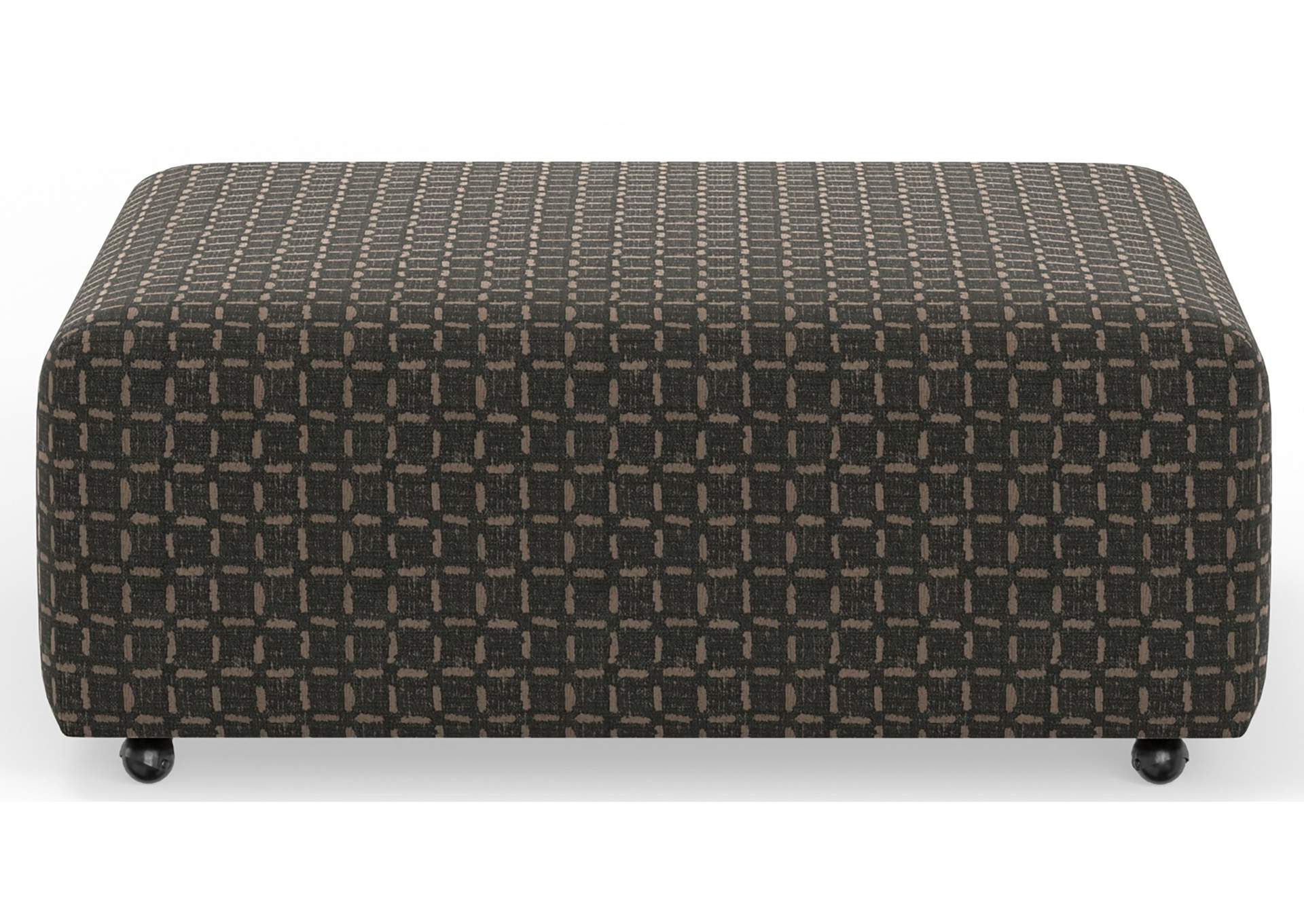 Royster Castered Cocktail Ottoman image 5