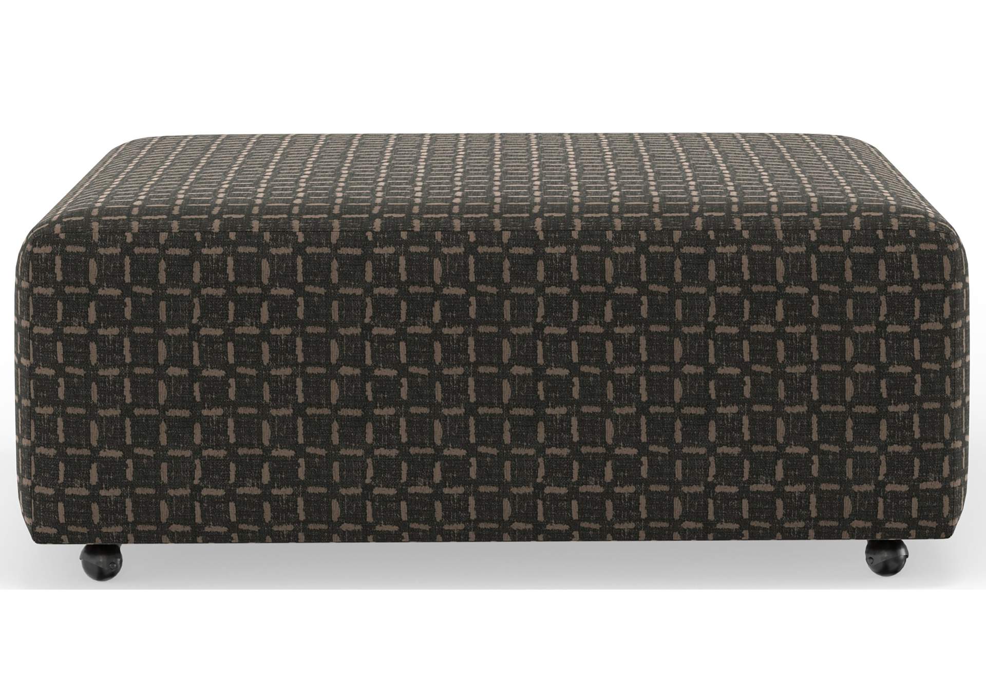 Royster Castered Cocktail Ottoman image 6
