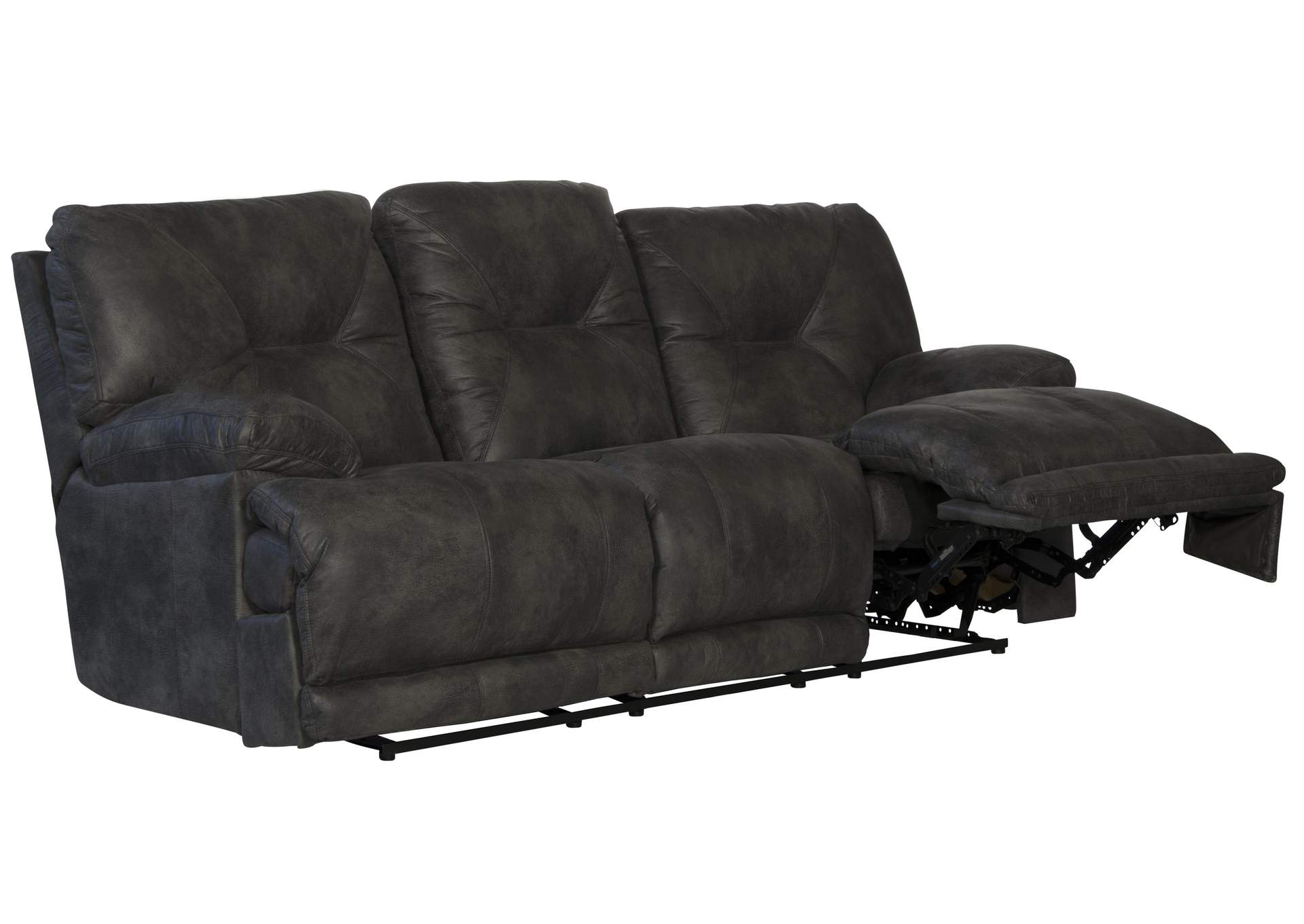 Voyager Lay Flat Recliner Sofa with 3X Drop Down Table image 5