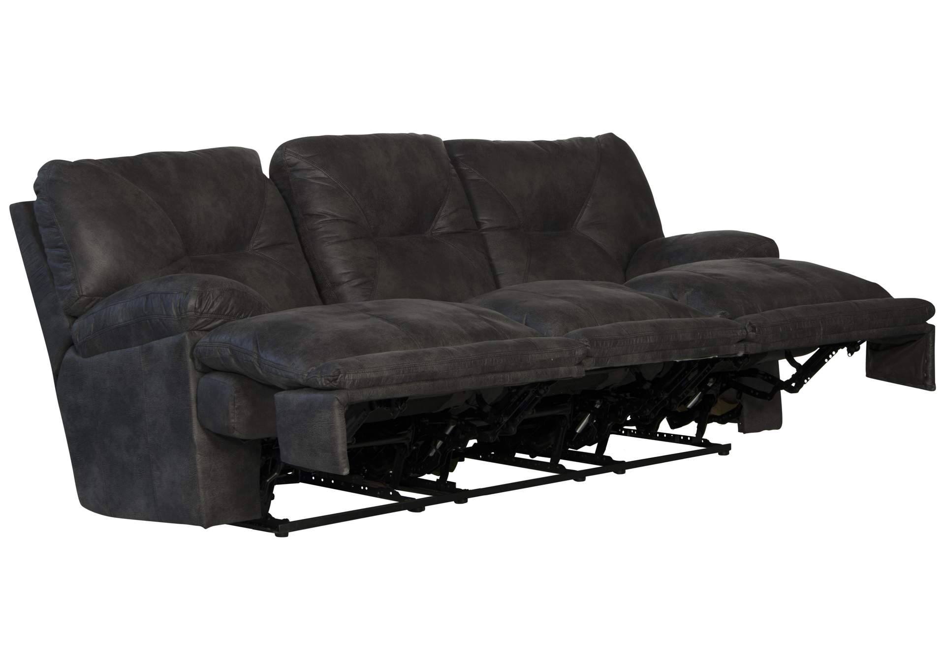 Voyager Lay Flat Recliner Sofa with 3X Drop Down Table image 7