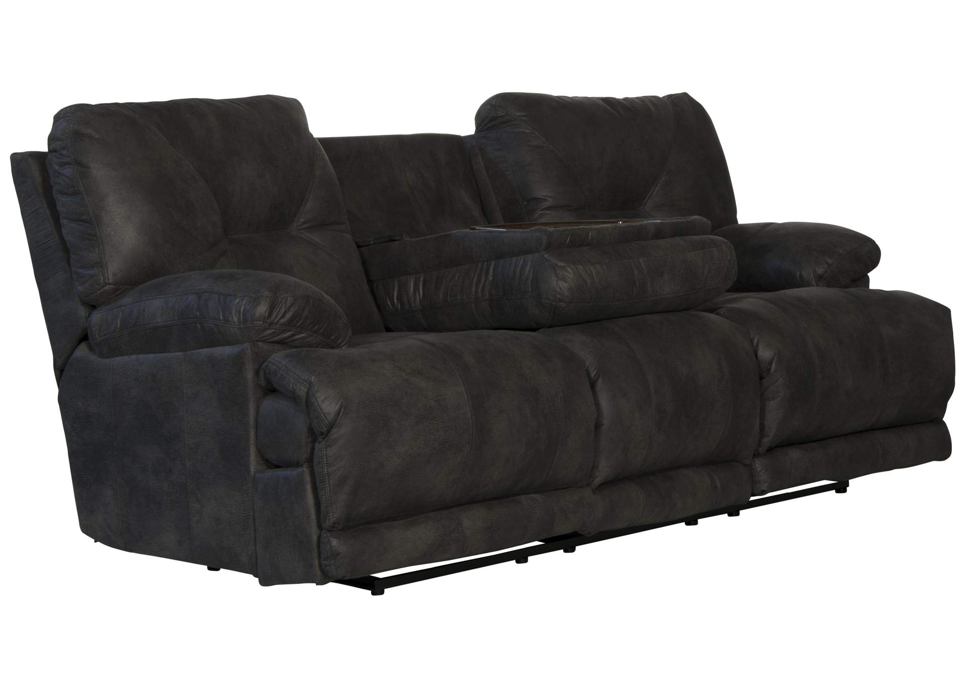 Voyager Lay Flat Recliner Sofa with 3X Drop Down Table image 9