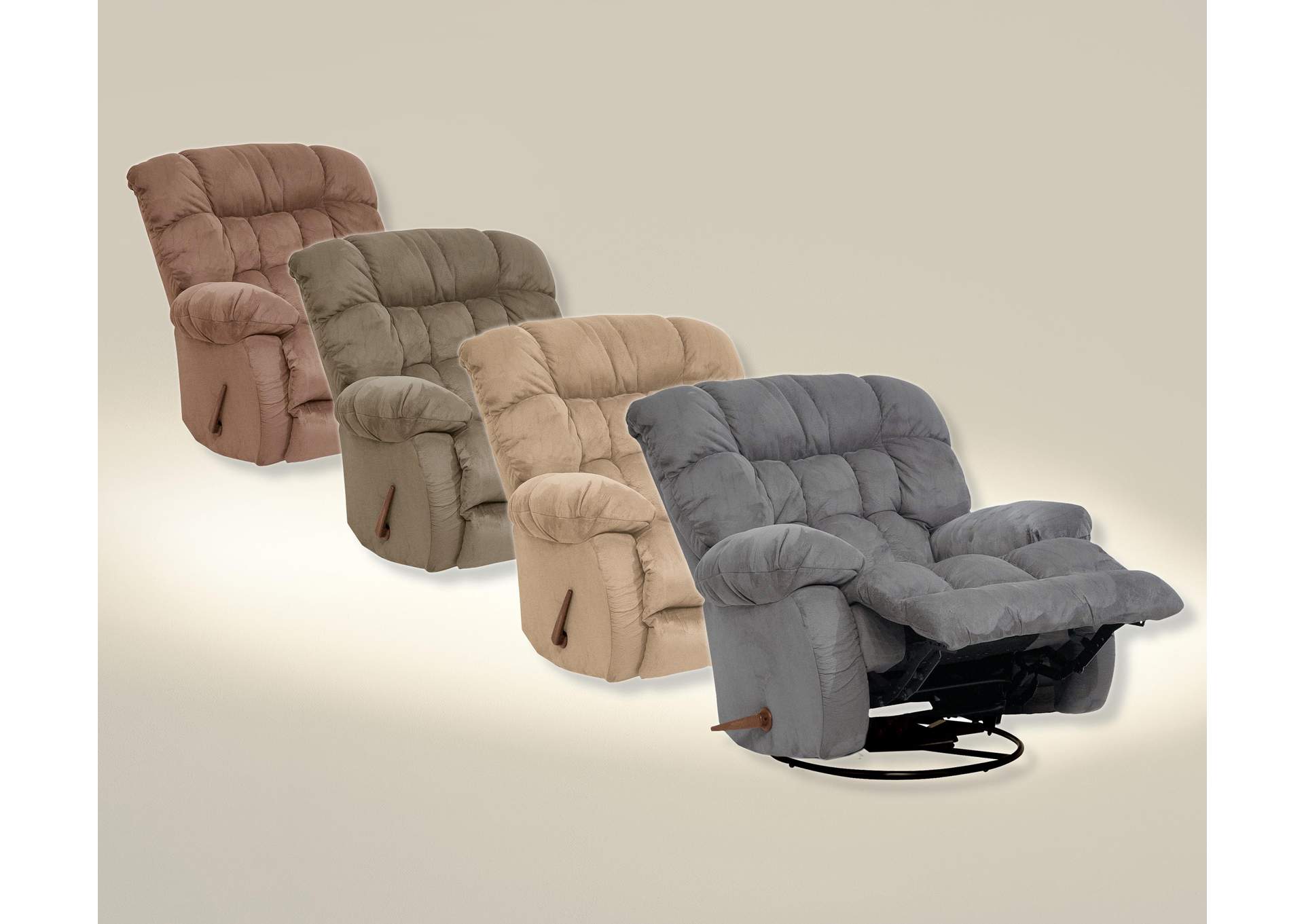 Teddybear Chaise Rocker Recliner image 3