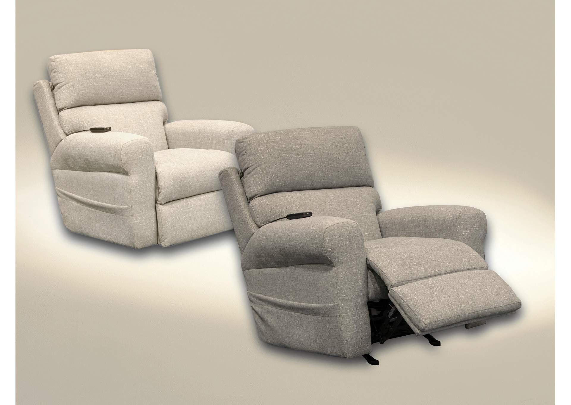 Unity Power Headrest Power Rocker Recliner with CR3 Heat and Massageage image 1