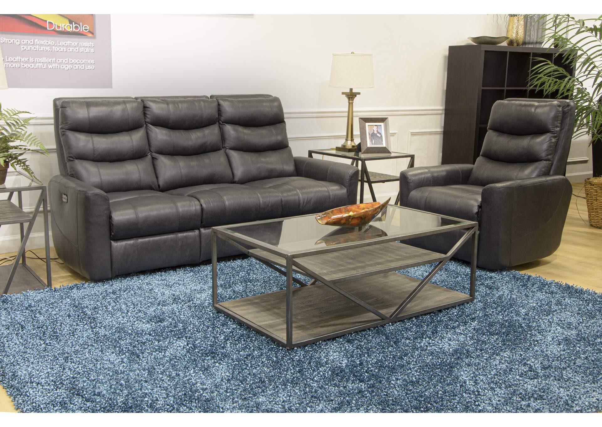 Bosa Power Reclining Loveseat image 1