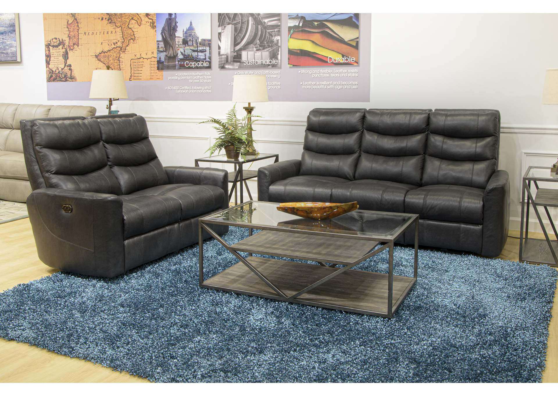 Bosa Power Reclining Loveseat image 4