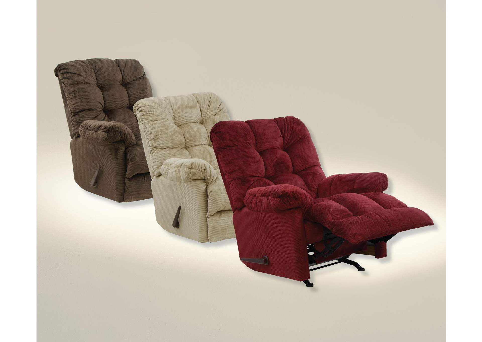 Nettles Chaise Rocker Recliner with Deluxe Heat and Massageage image 1