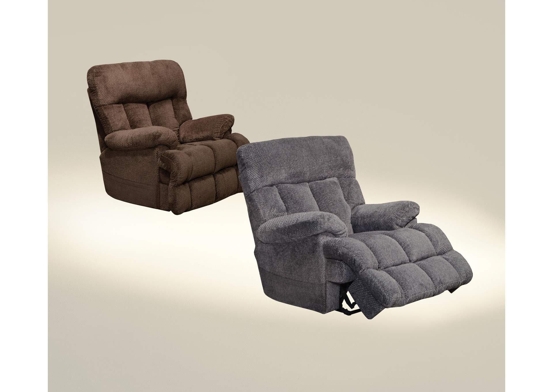 Sterling Power Headrest - Lumbar Power Lay Flat Recliner with Heat and Massage image 1