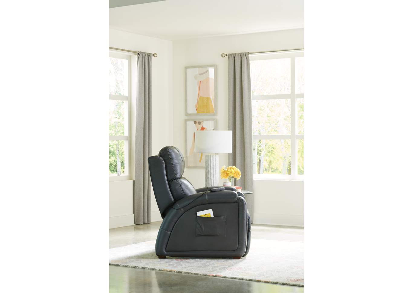 Reliever Power Headrest Power Layflat Recliner with Cr3 Massage, Zero Gravity image 11