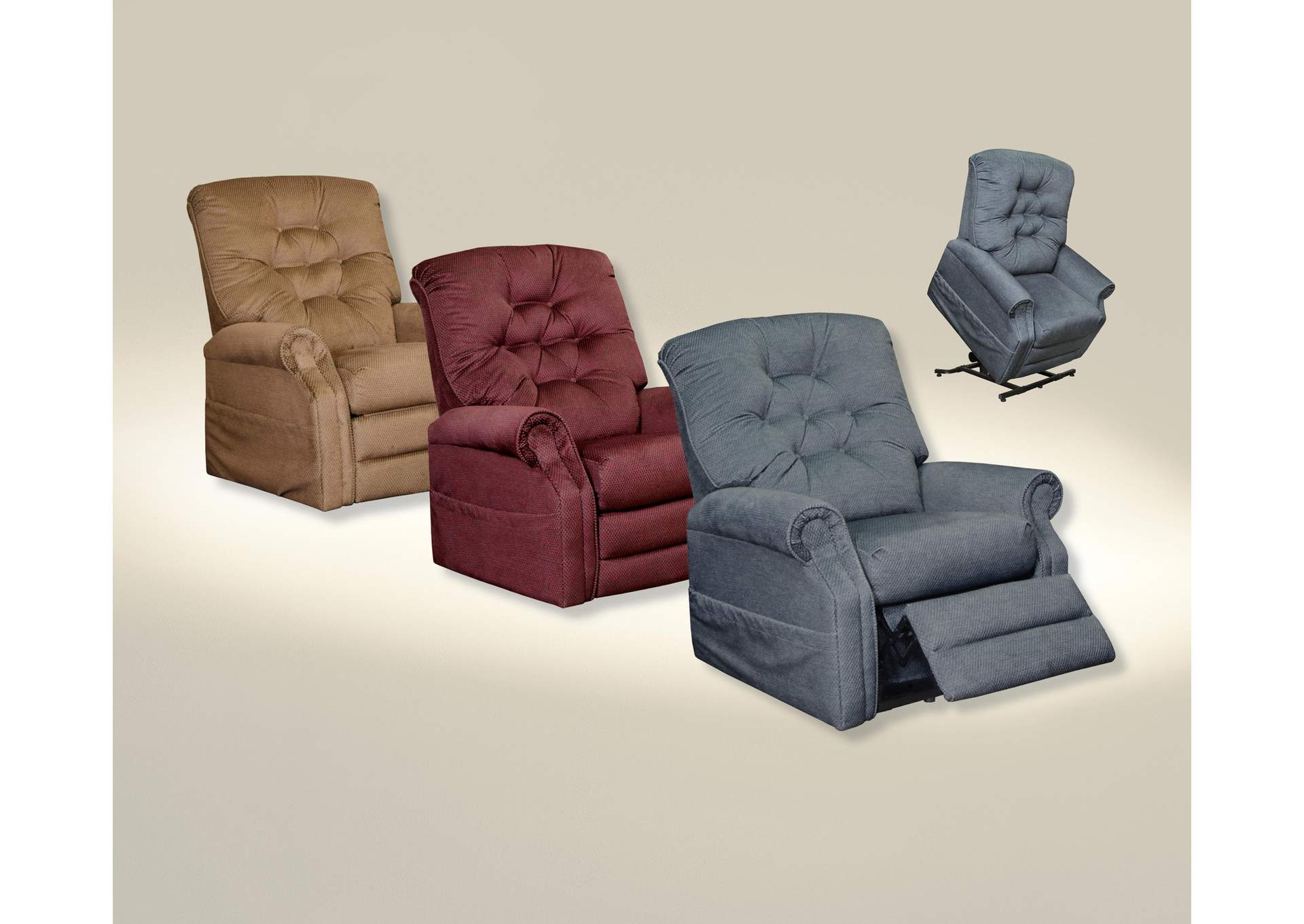 Patriot Power Lift Full Lay-Out Recliner image 1