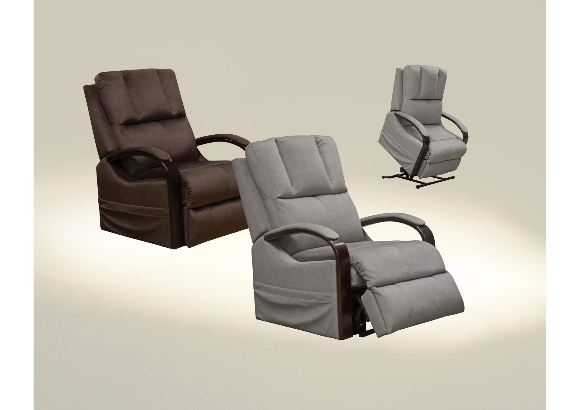 Chandler Power Lift Recliner with Heat and Massage image 1