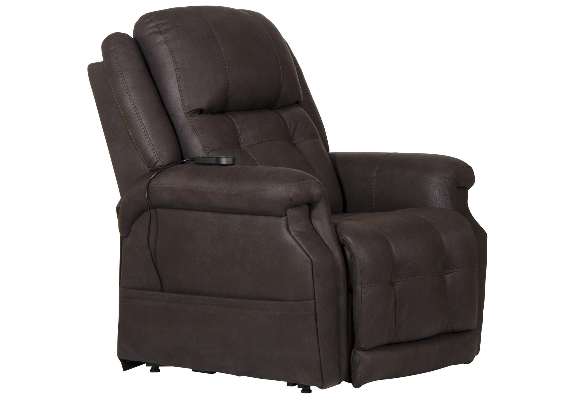 Haywood Power Headrest Power Lift Lay Flat Recliner with Heat and Msg image 3