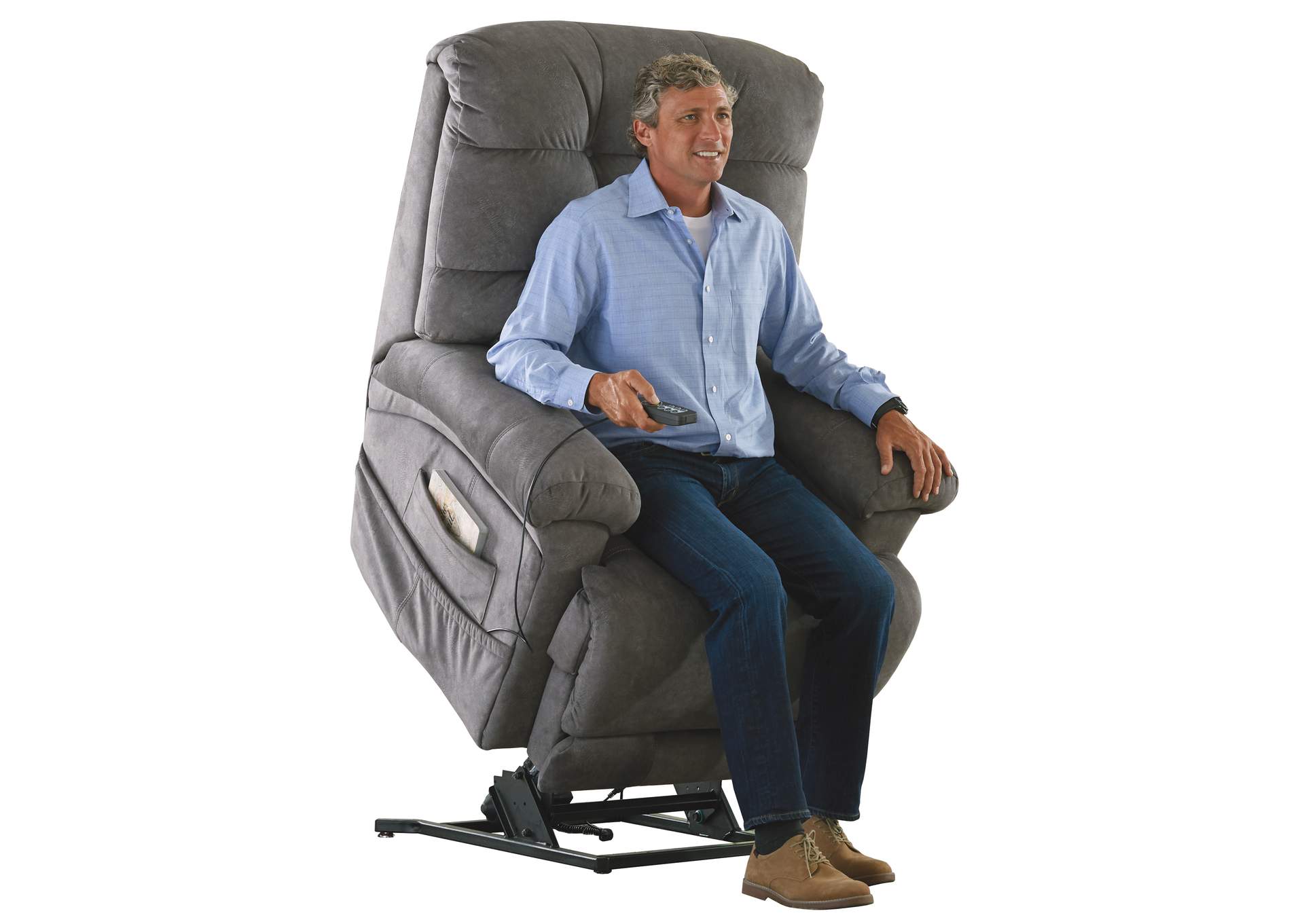 Longevity Power Lift Recliner with Dual Motor, Zero Gravity Trendelenburg, Xtra Comfort Extended Ottoman image 13