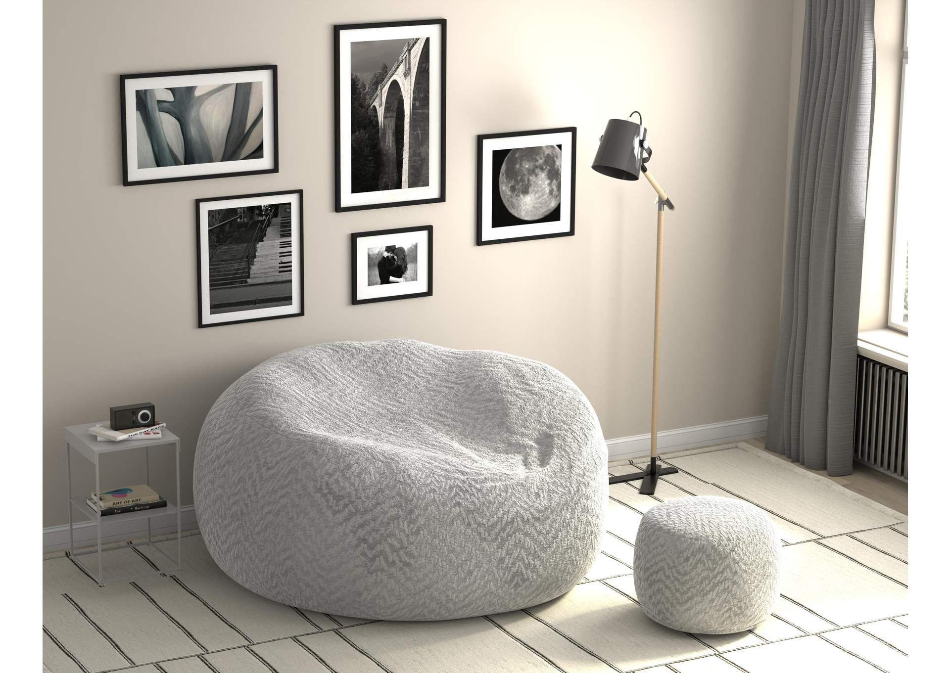 Sploosh Footstool image 1