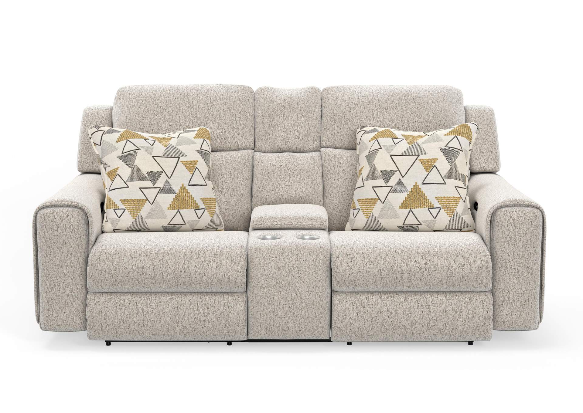 Micah Power Headrest Power Deep Seat Reclining Console Loveseat image 6