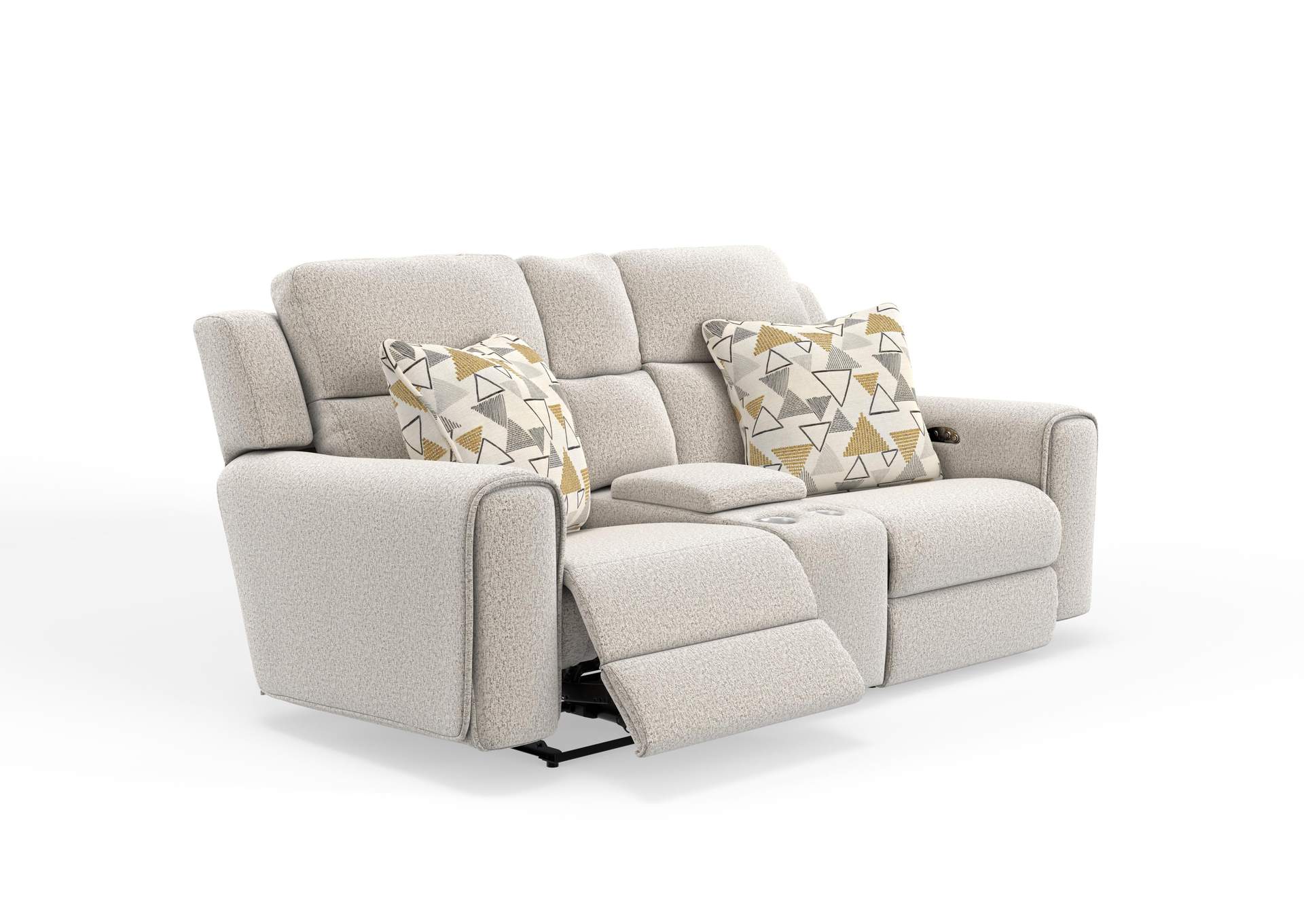 Micah Power Headrest Power Deep Seat Reclining Console Loveseat image 11