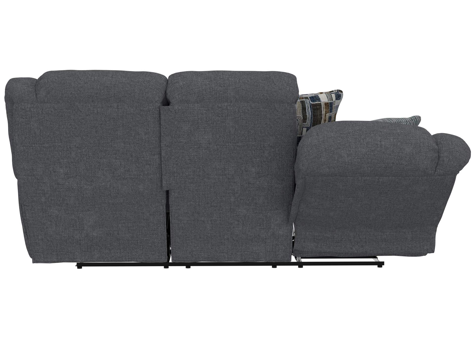 Trifecta Power Sofa with 3 Recliners and Drop Down Table image 10