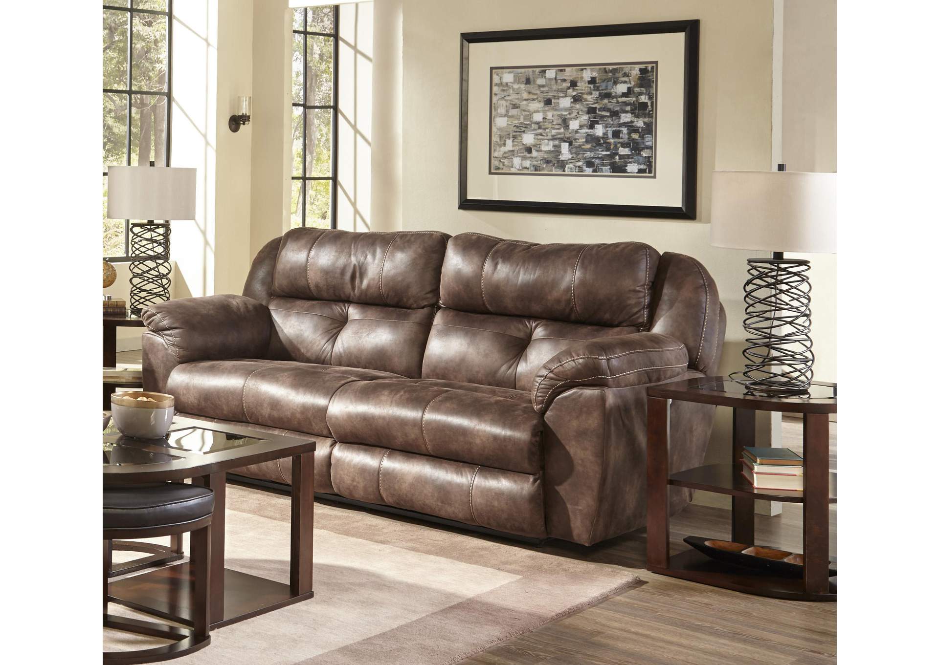 Ferrington Power Headrest Power Lay Flat Reclining Sofa image 6
