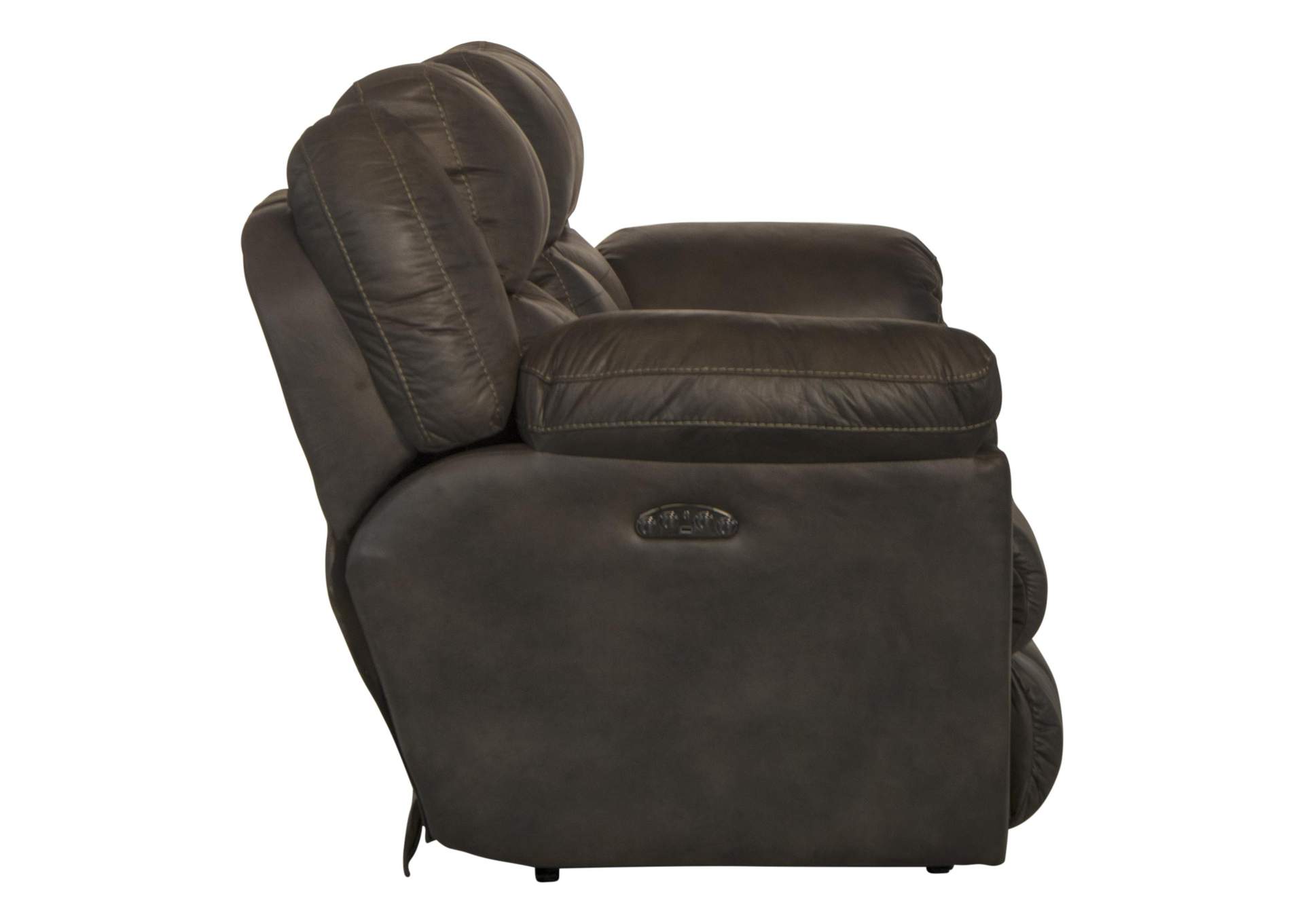 Ferrington Power Headrest Power Lay Flat Reclining Console Loveseat image 7