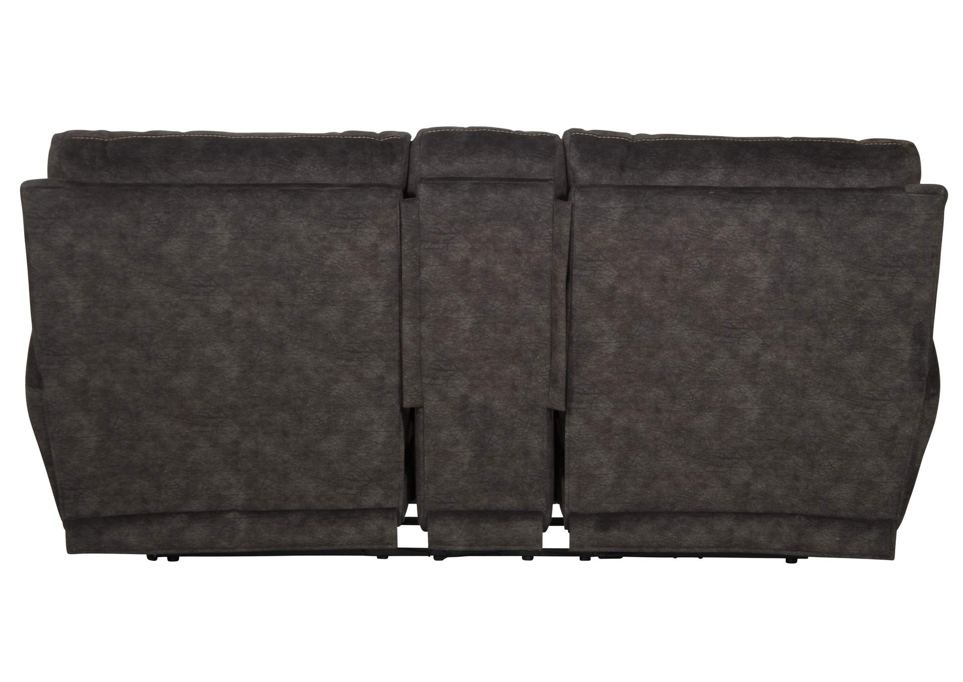 Sedona Power Headrest Lay Flat Reclining Console Loveseat with Storage and Cupholders image 6