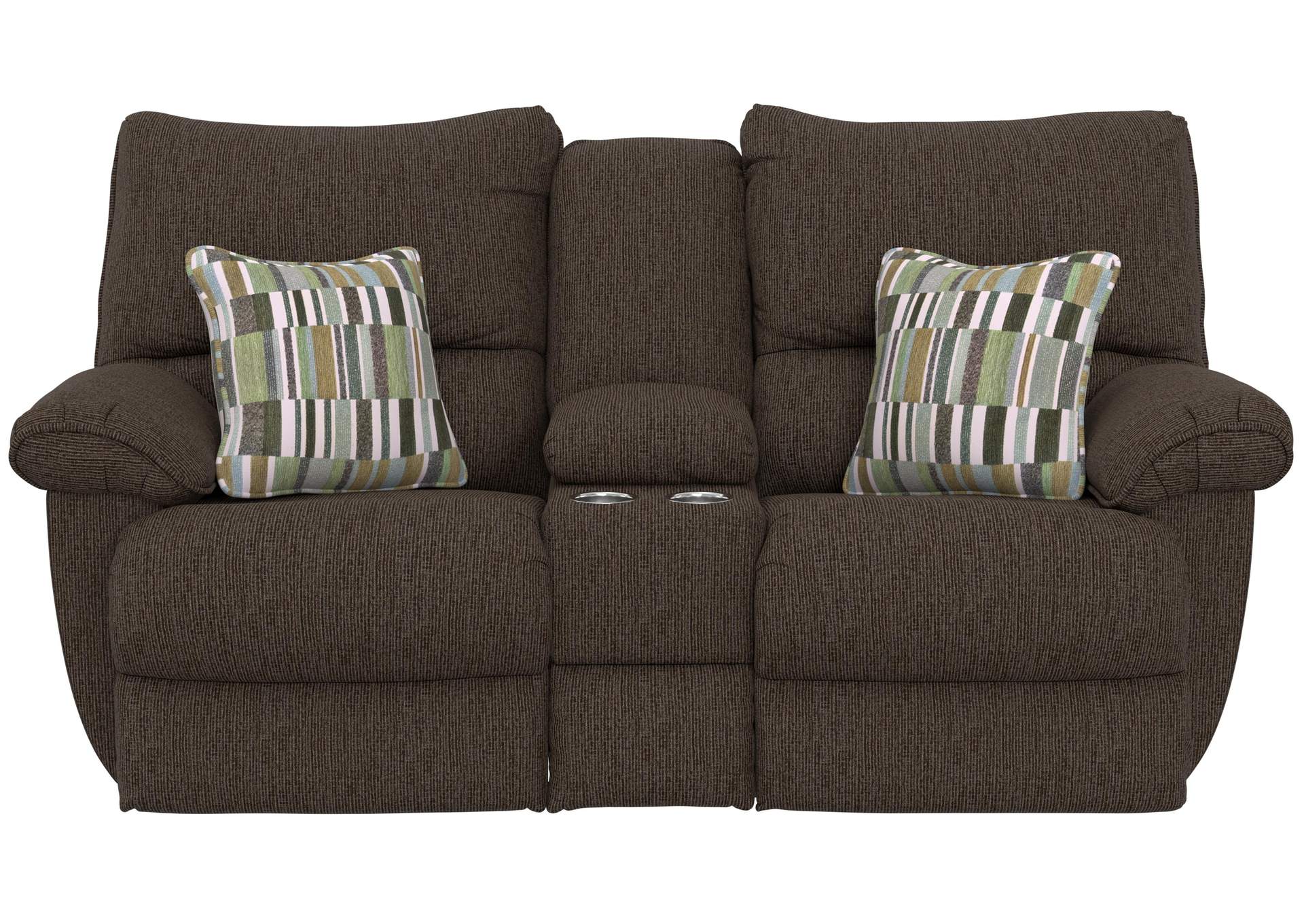 Lenny Power Lay Flat Reclining Console Loveseat image 10