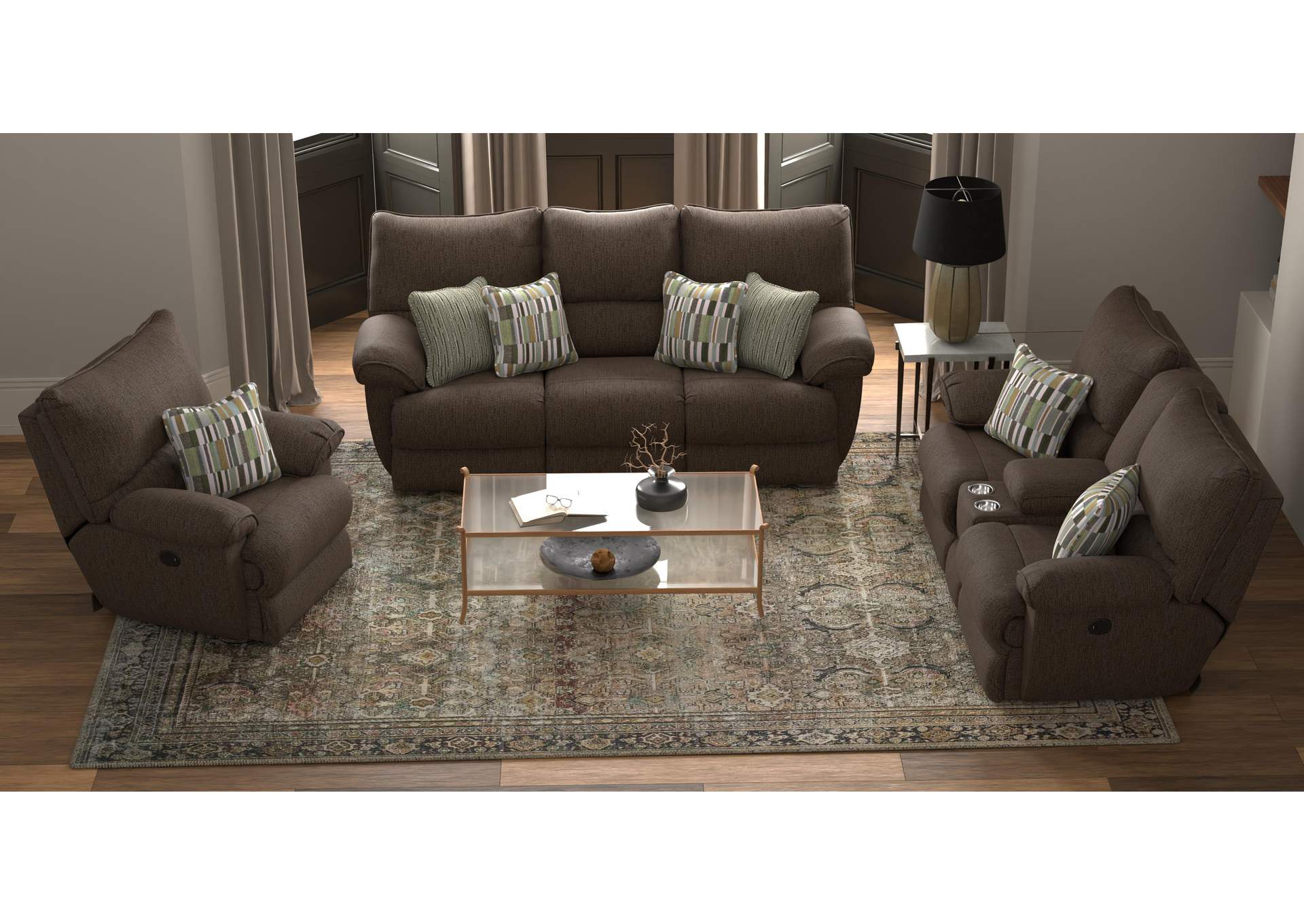 Lenny Power Lay Flat Reclining Sofa image 6
