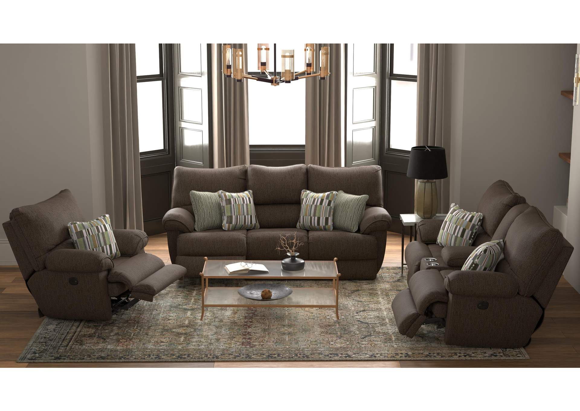 Lenny Power Lay Flat Reclining Sofa image 7
