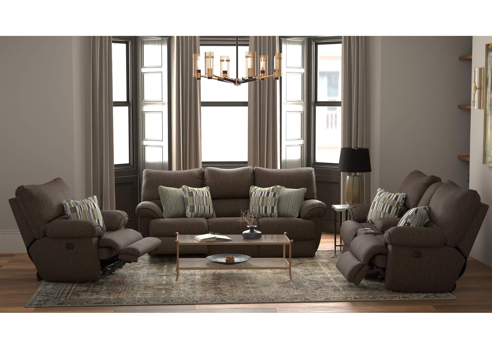 Lenny Power Lay Flat Reclining Sofa image 8
