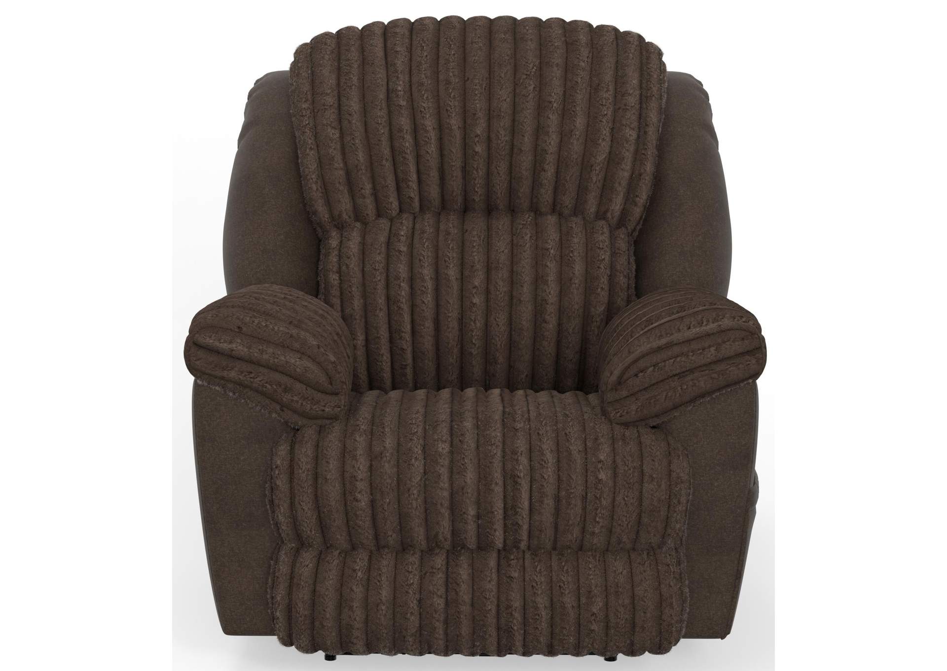 Shaggy Power Lay Flat Recliner with ZERO GRAVITY image 5