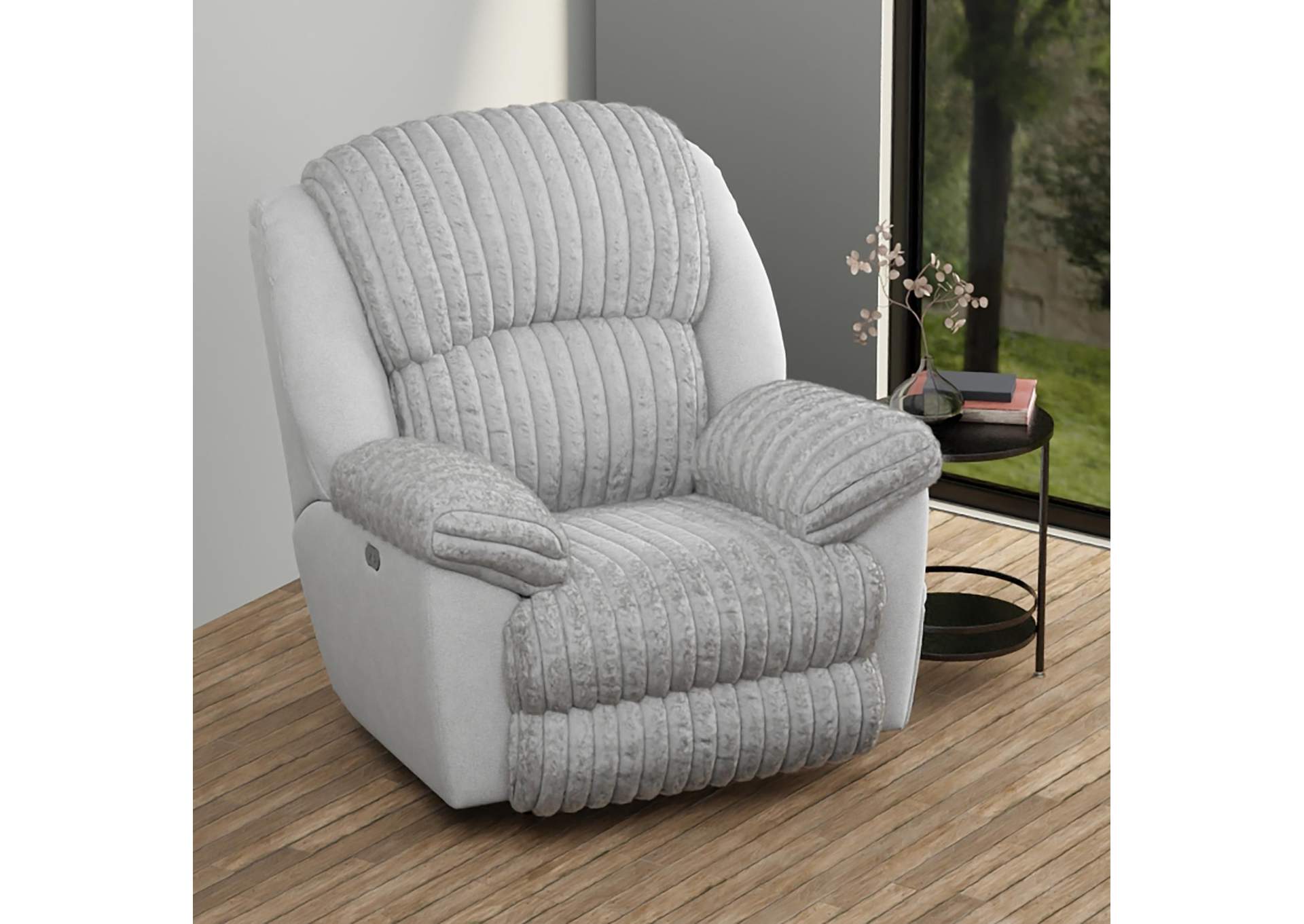 Shaggy Power Lay Flat Recliner with ZERO GRAVITY image 12