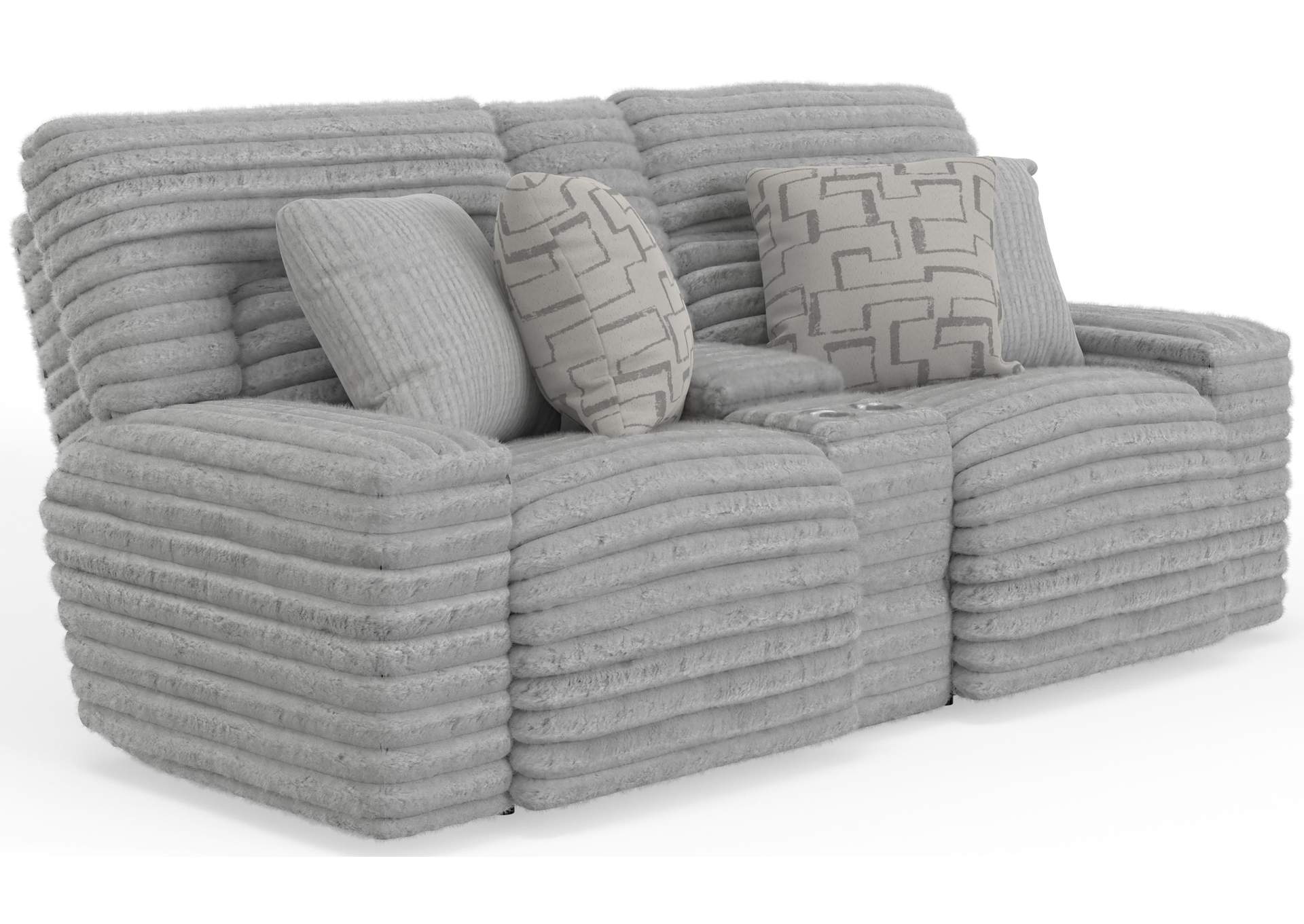 Lynx Power Reclining Console Loveseat with ZERO GRAVITY image 3