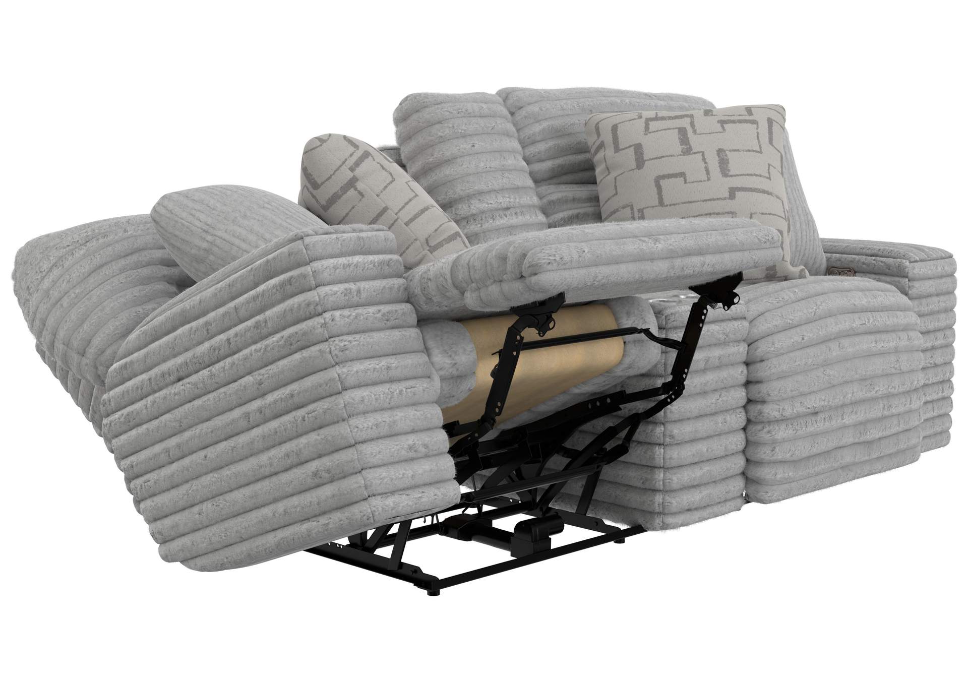 Lynx Power Reclining Console Loveseat with ZERO GRAVITY image 4